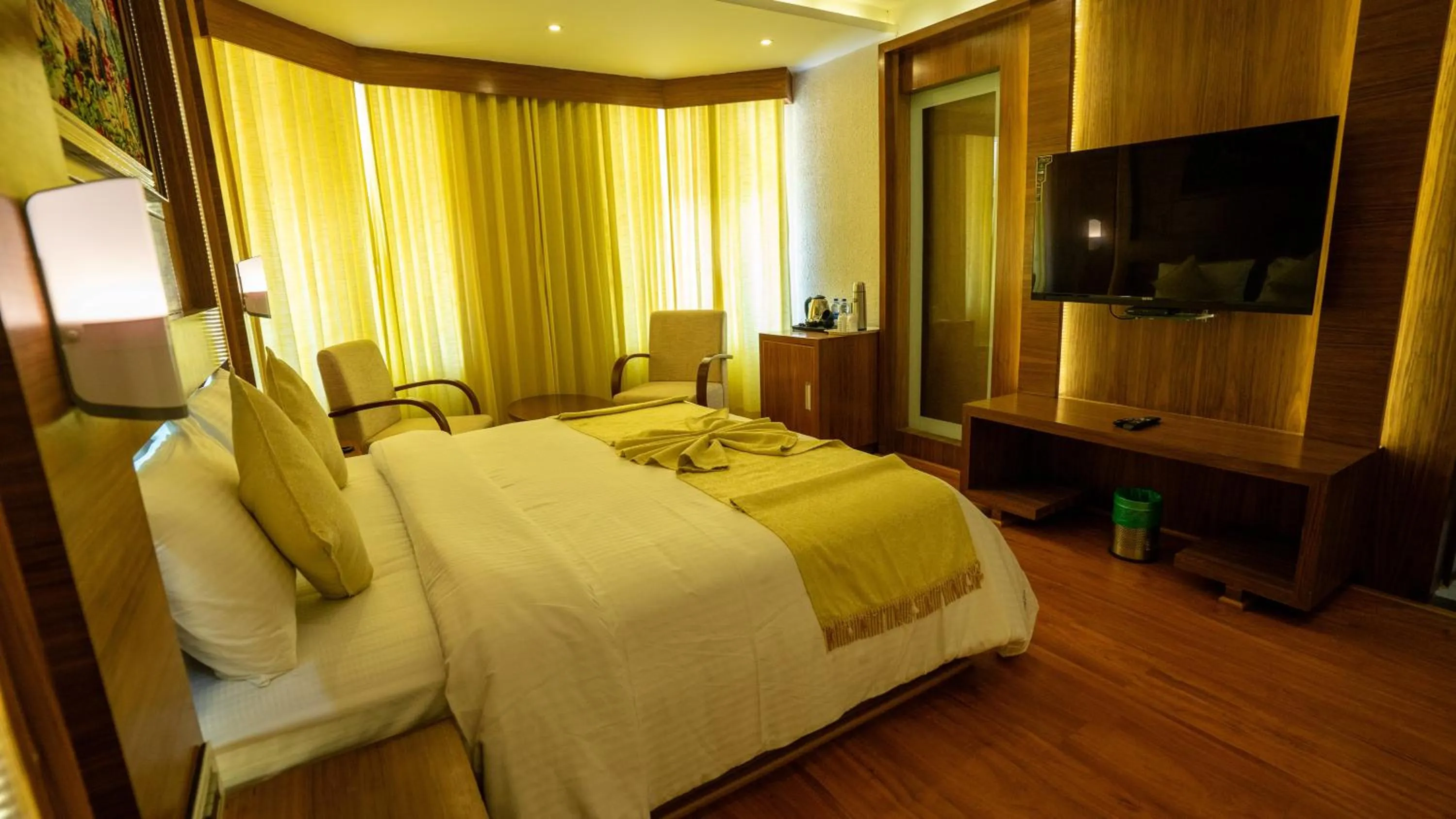 View (from property/room), Bed in HillView Munnar