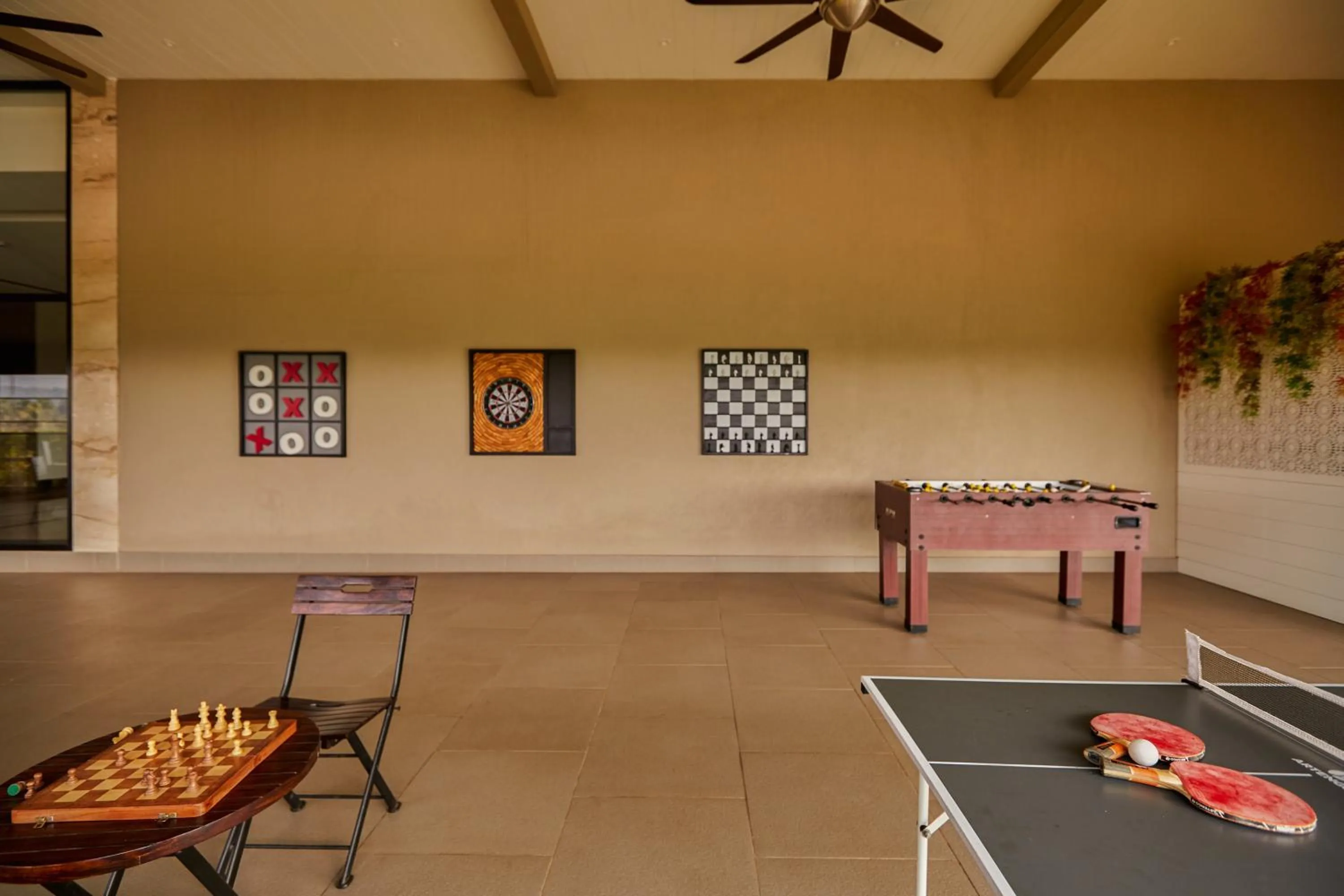 Game Room in Nanu Resort , Arambol
