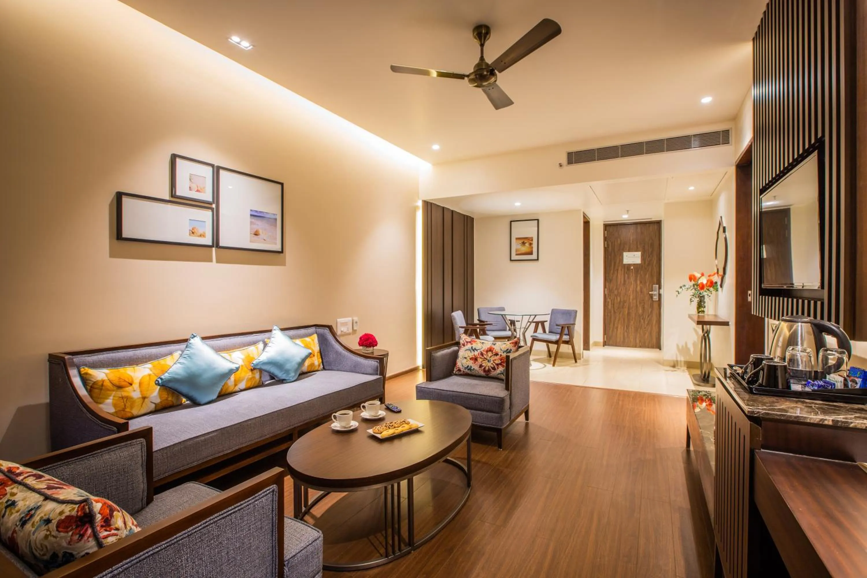Living room in Nanu Resort , Arambol