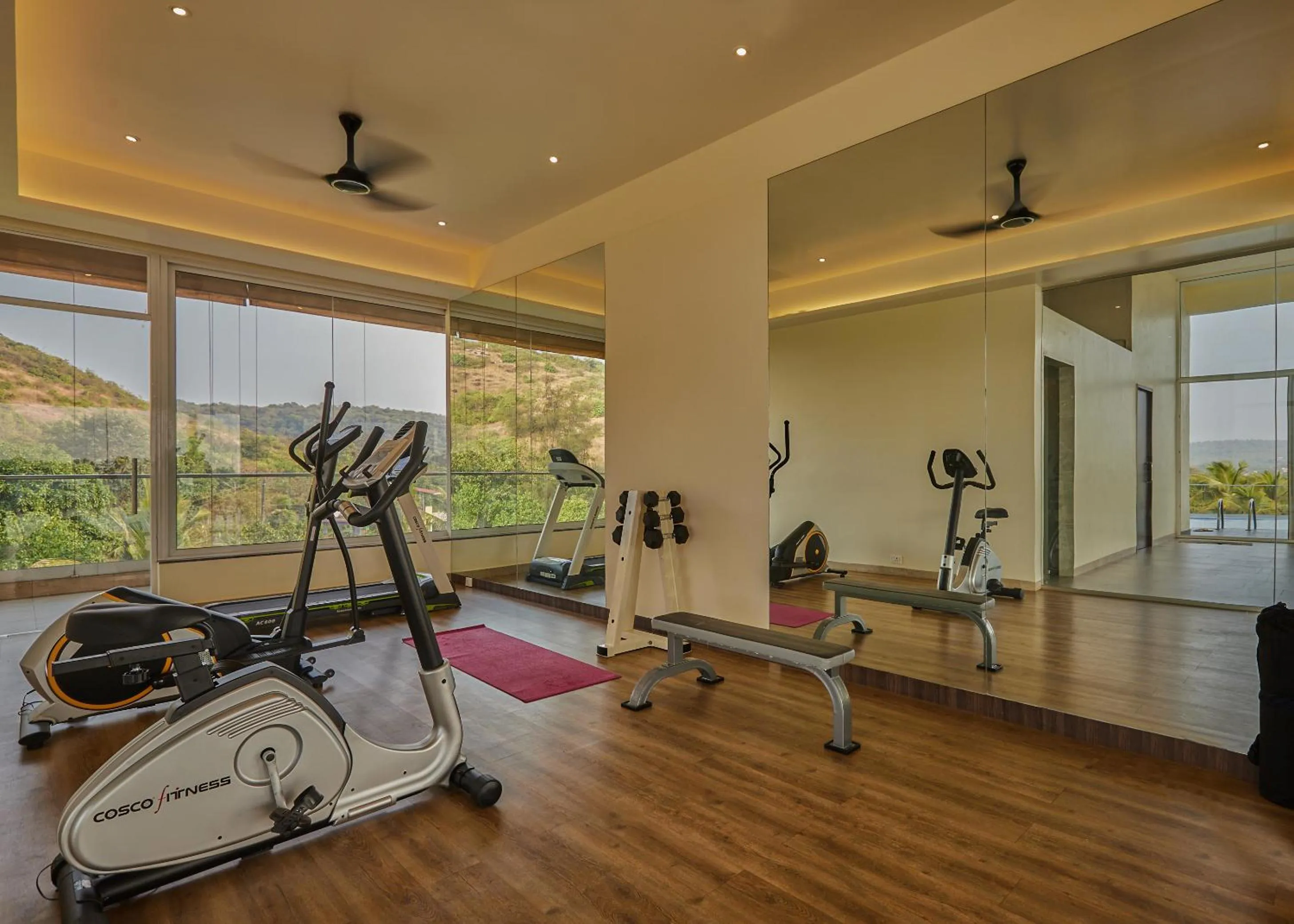 Area and facilities in Nanu Resort , Arambol