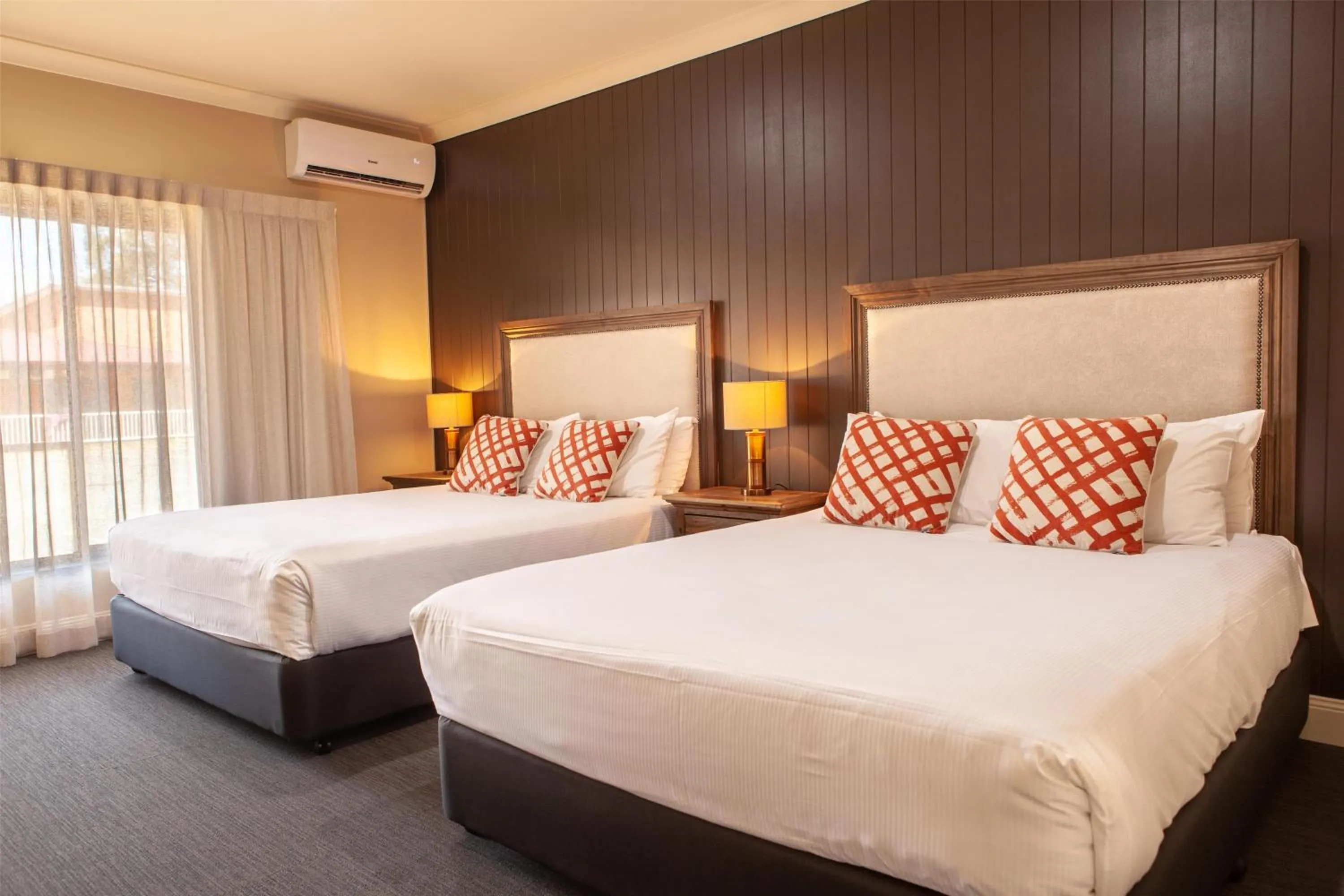 Bedroom, Bed in Nightcap at Archer Hotel