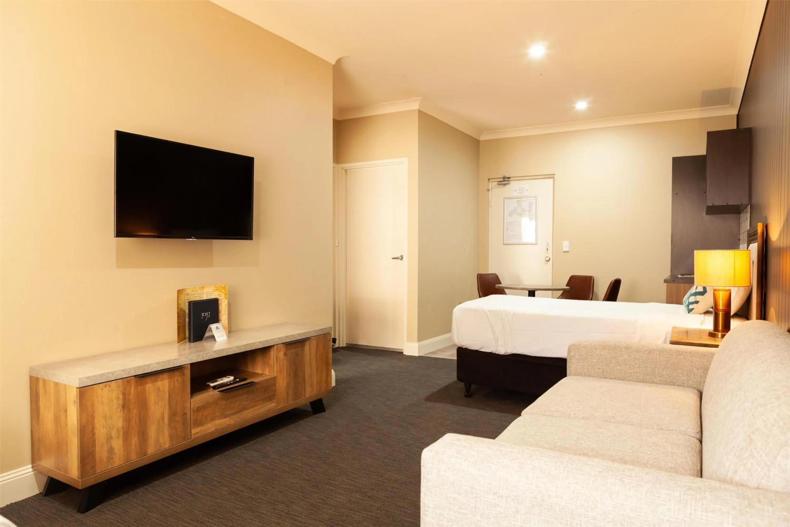 Bedroom, Bed in Nightcap at Archer Hotel