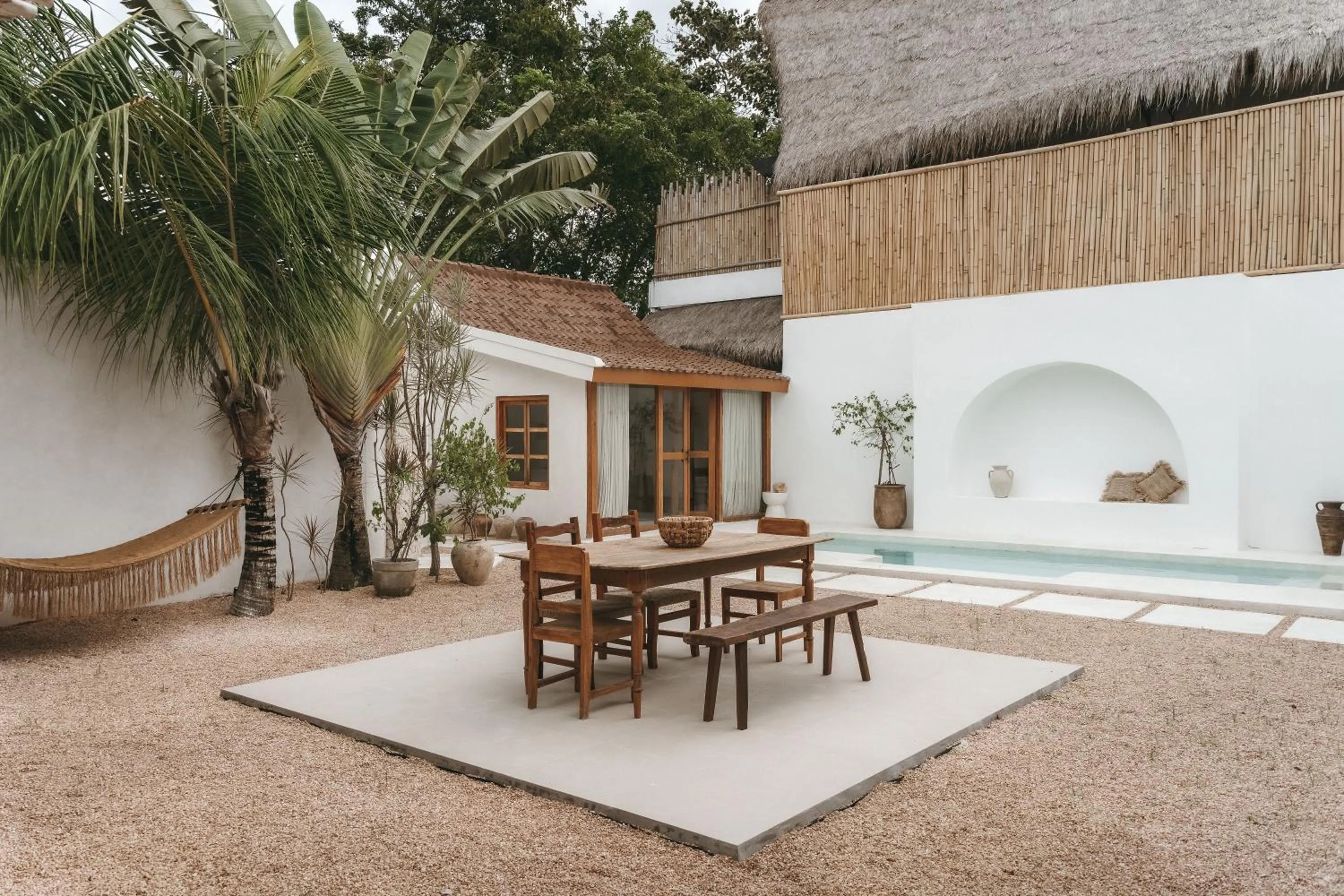 Dining area in Casa Sula Bali
