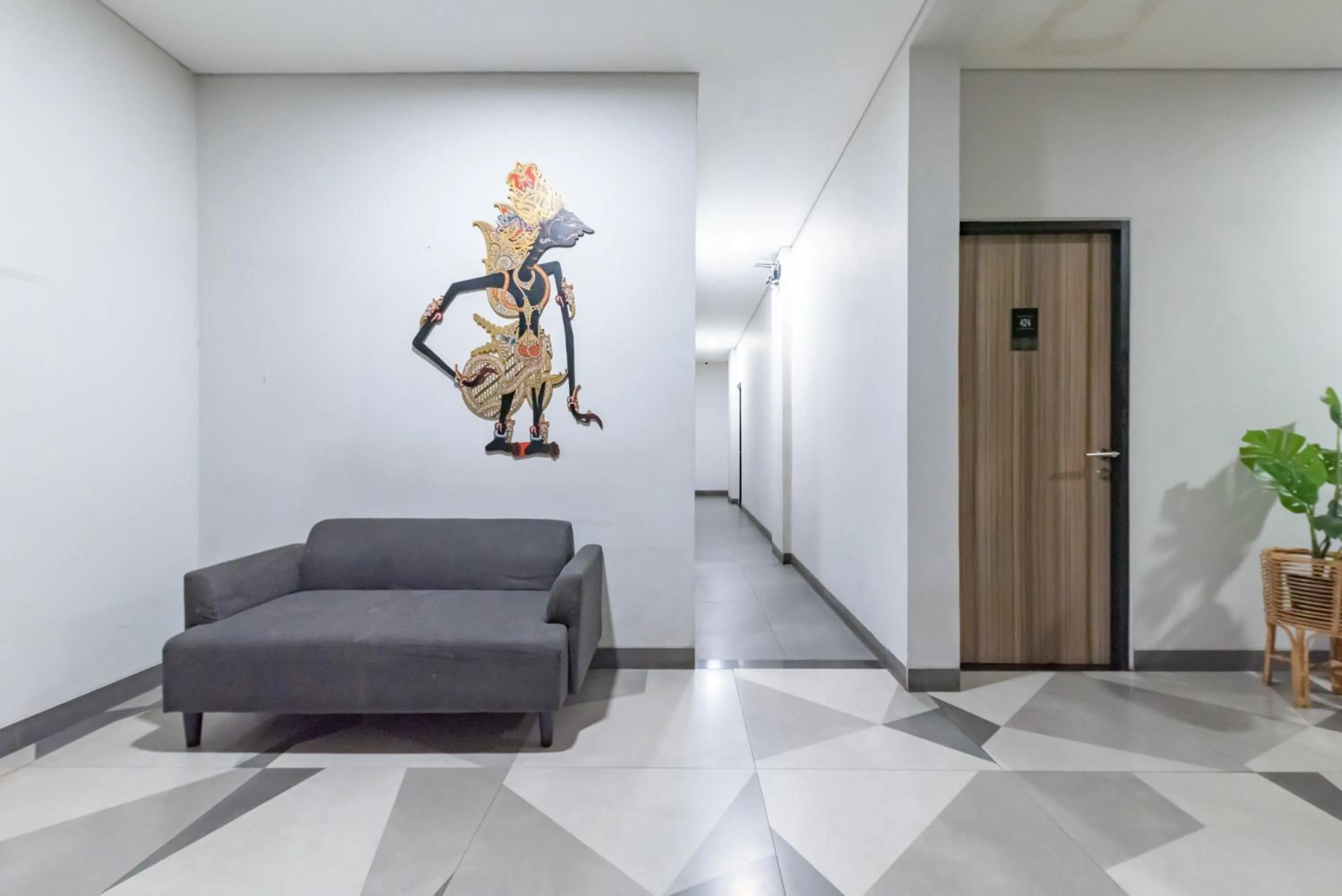 Seating area in Sans Vibes Hotel Malabar