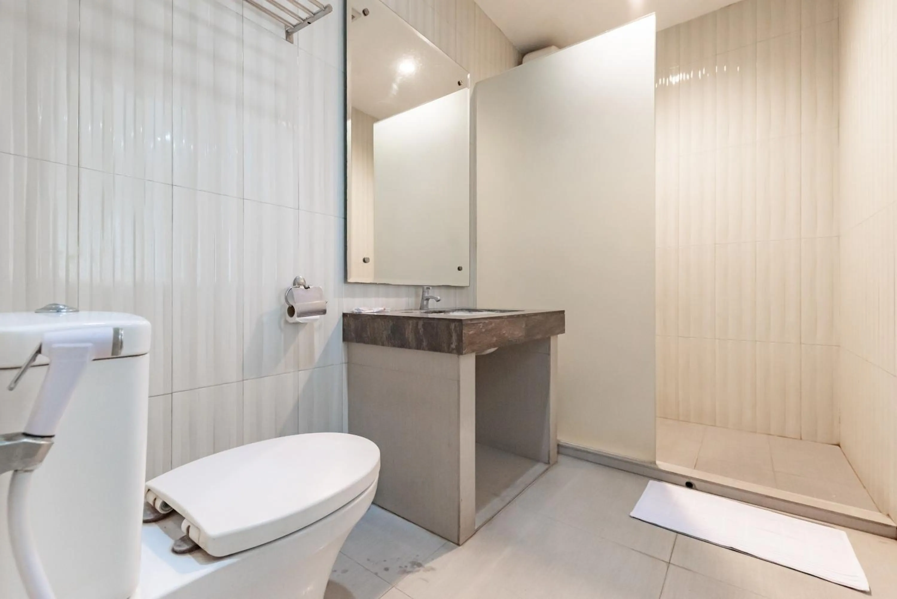 Bathroom in Sans Vibes Hotel Malabar