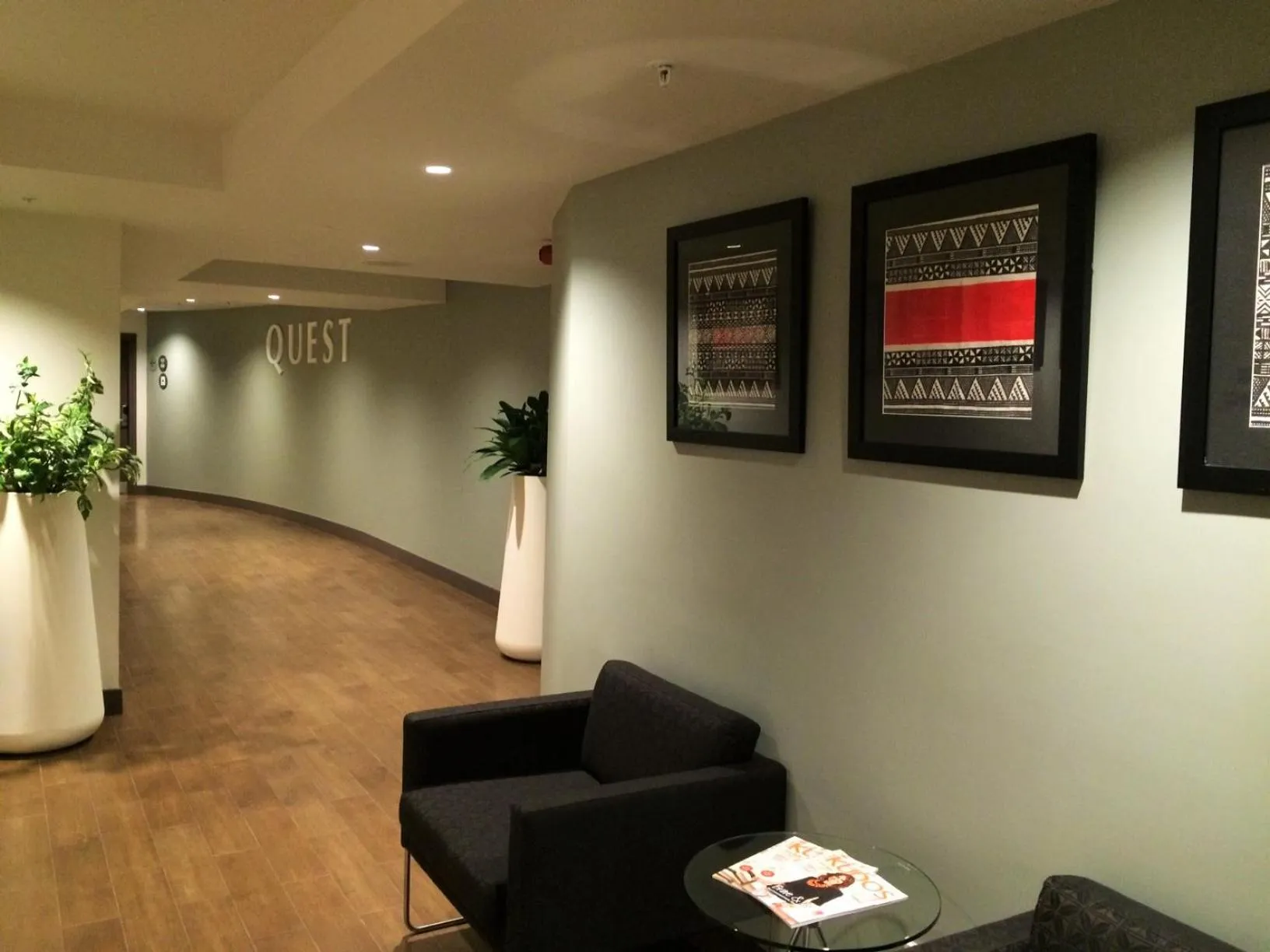 Lobby or reception in Quest Suva