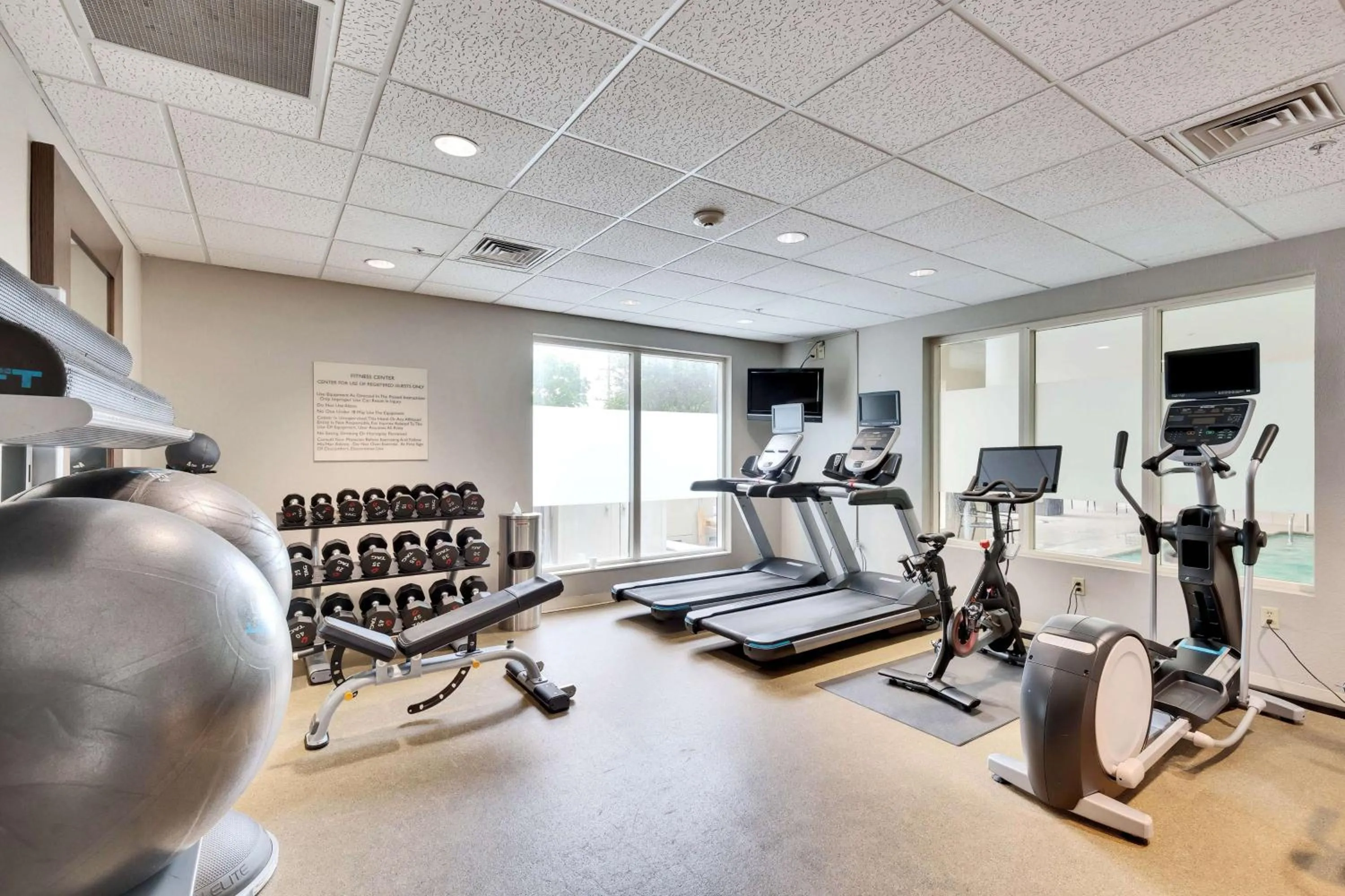 Fitness centre/facilities in Hilton Garden Inn Austin NorthWest/Arboretum