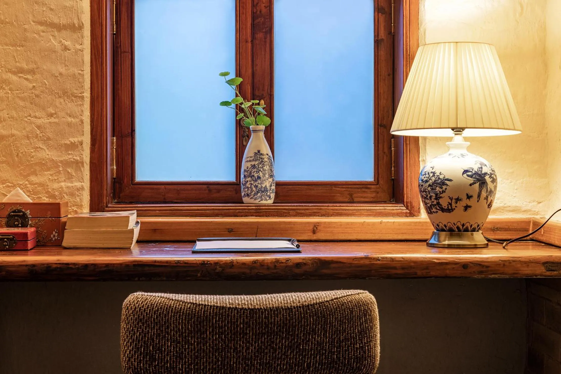 Seating area in Yangshuo Secret Garden