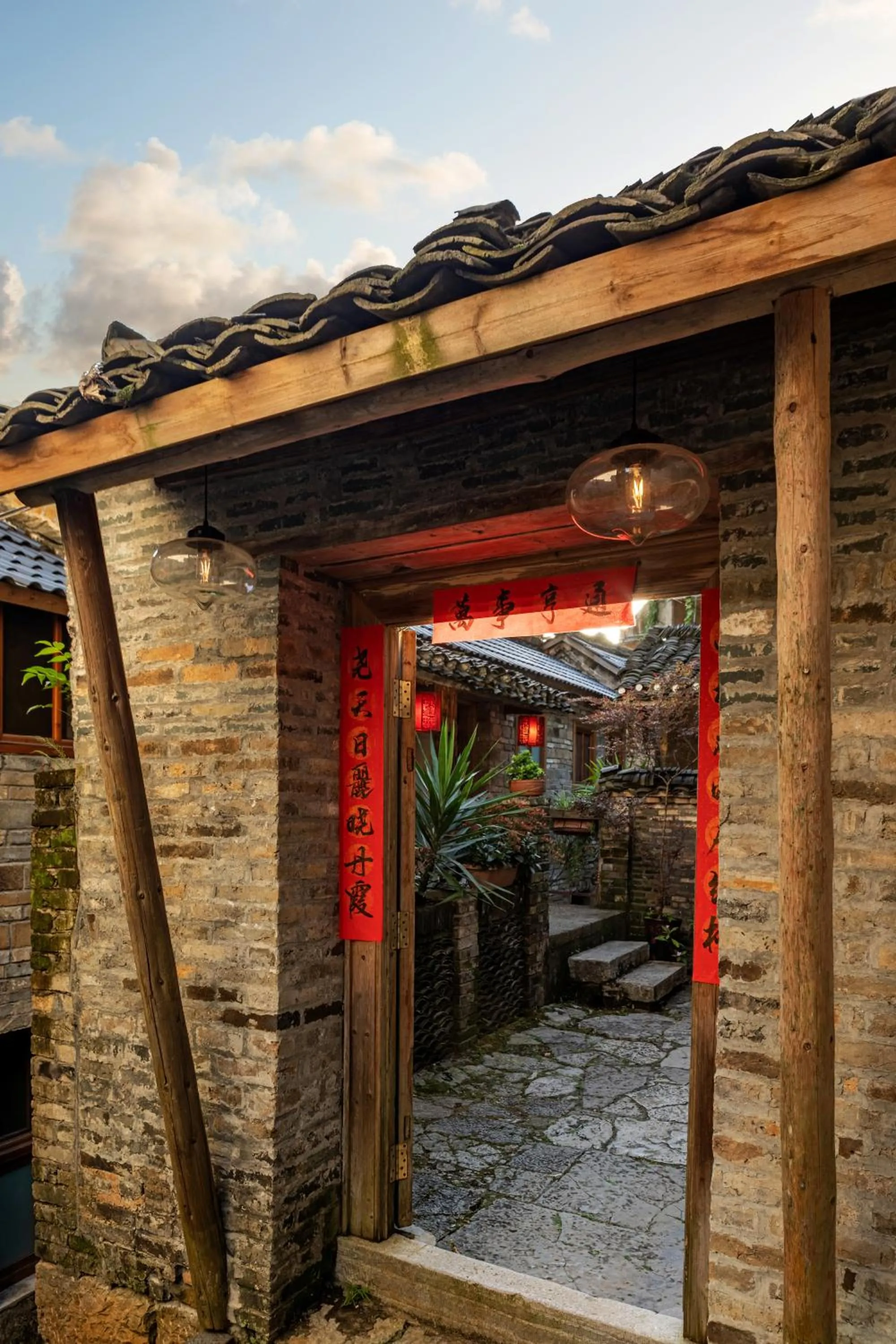 Property building in Yangshuo Secret Garden