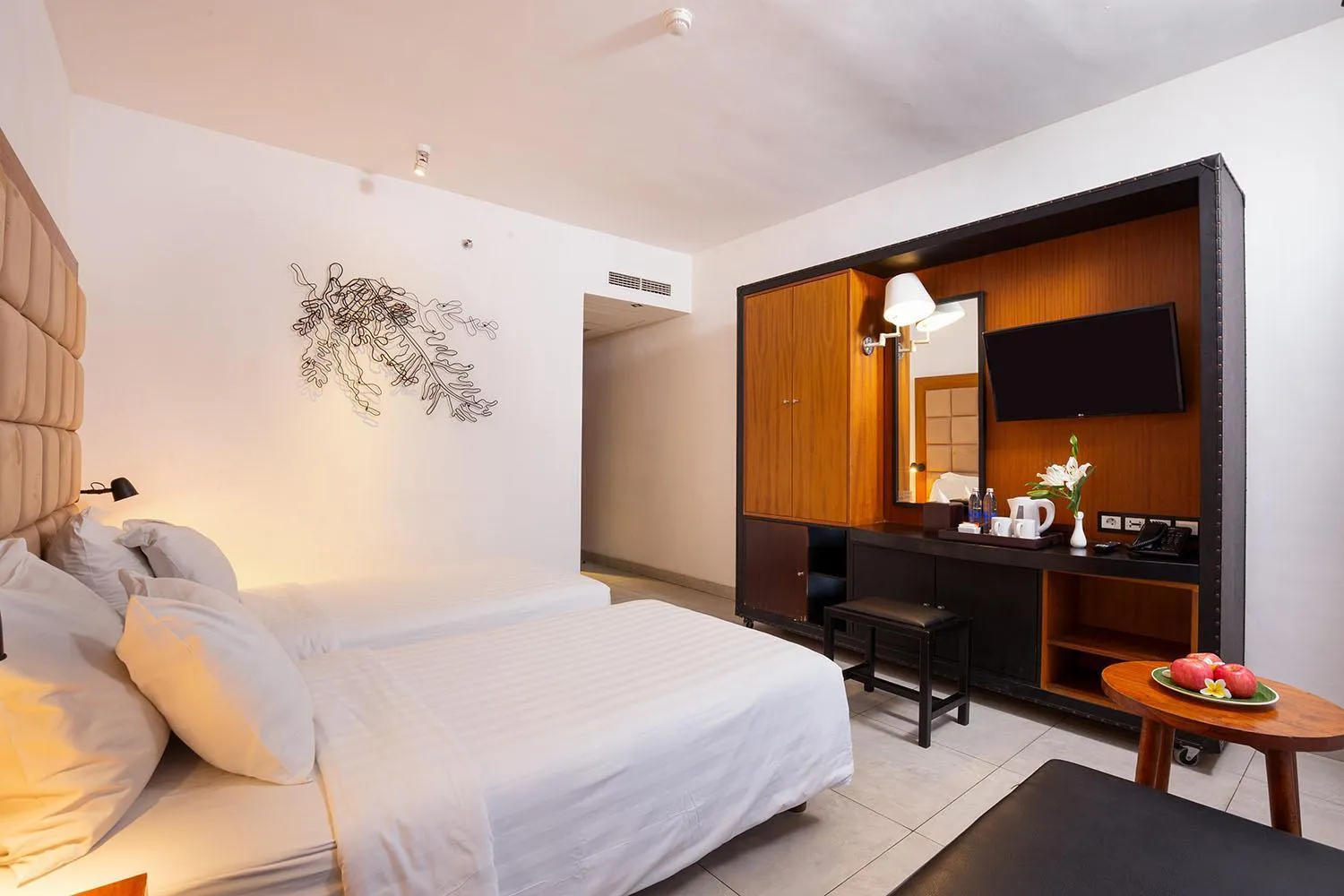 Deluxe Double or Twin Room with Pool Access in THE 1O1 Bali Fontana Seminyak