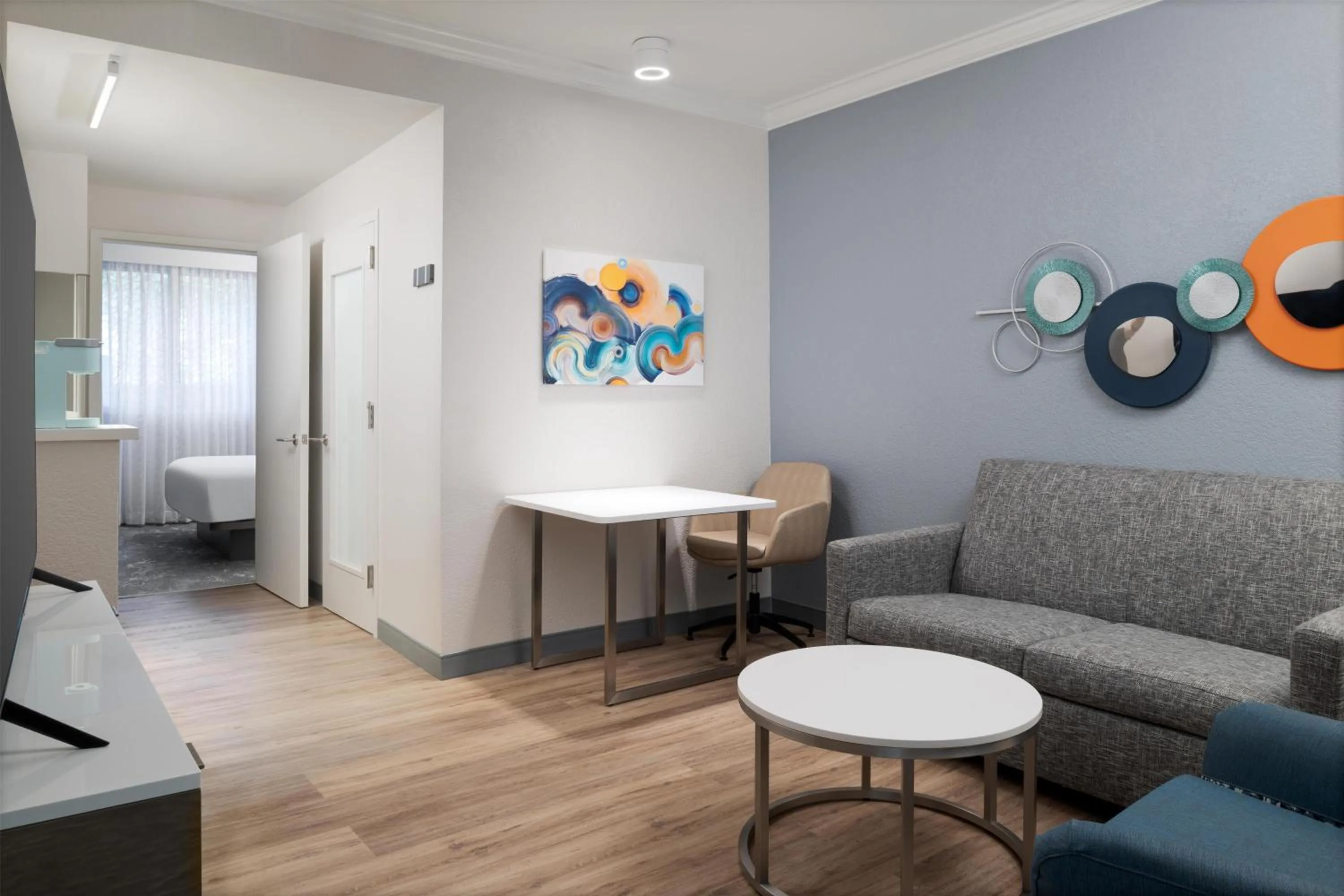 Bedroom in Hilton Boca Raton Suites