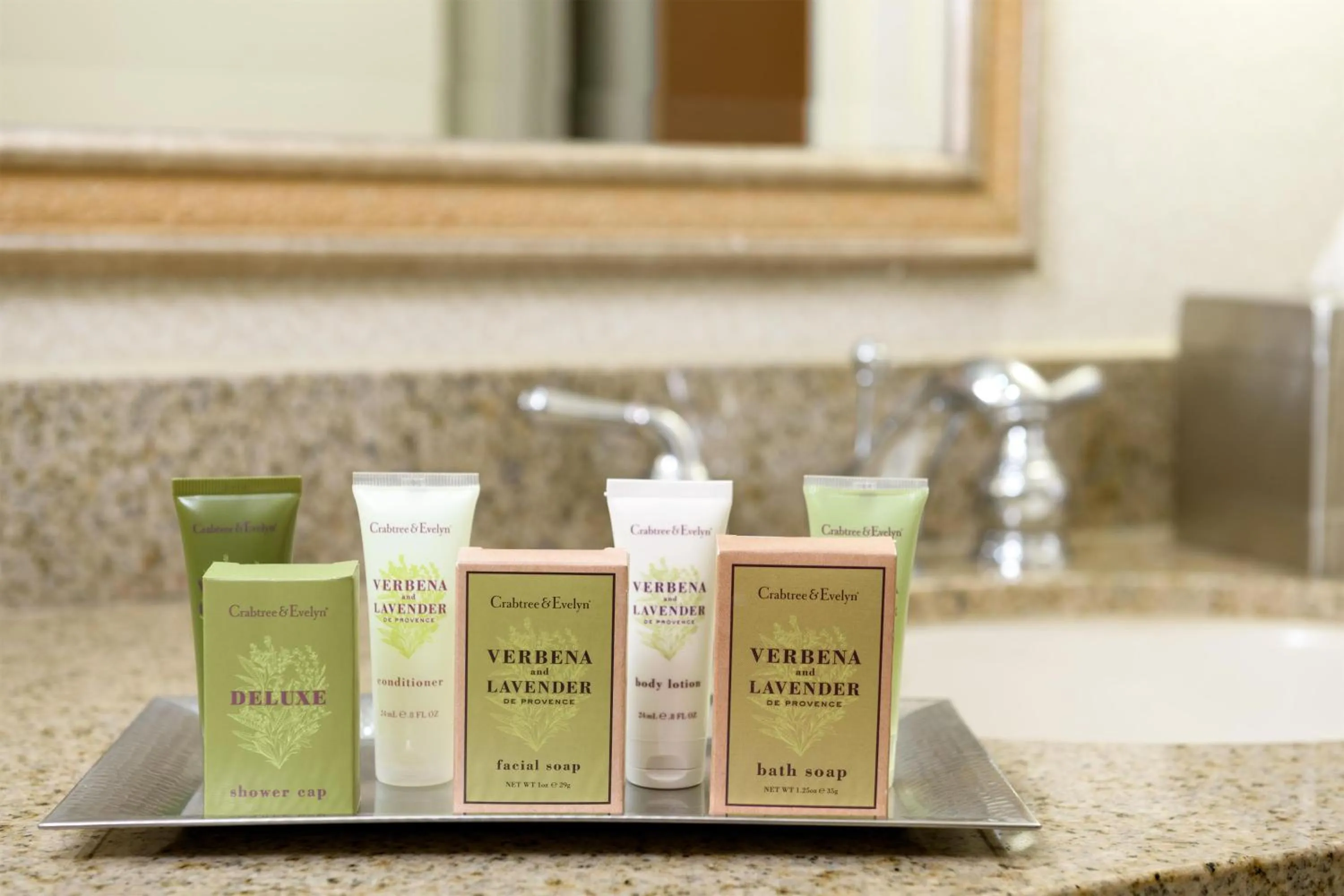 Bathroom in Hilton Boca Raton Suites