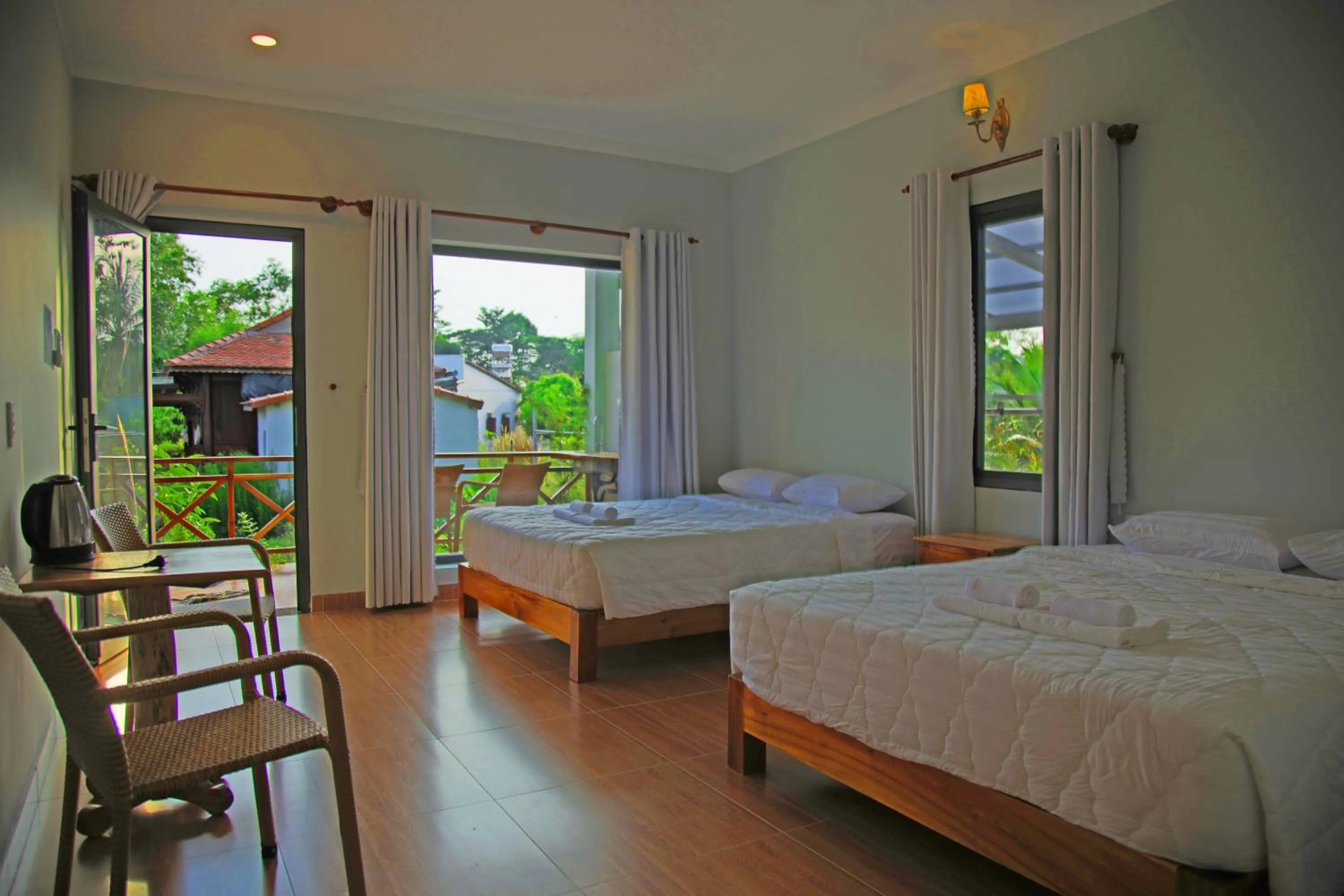 Photo of the whole room, Bed in Phu Quoc Areca Garden Bungalow