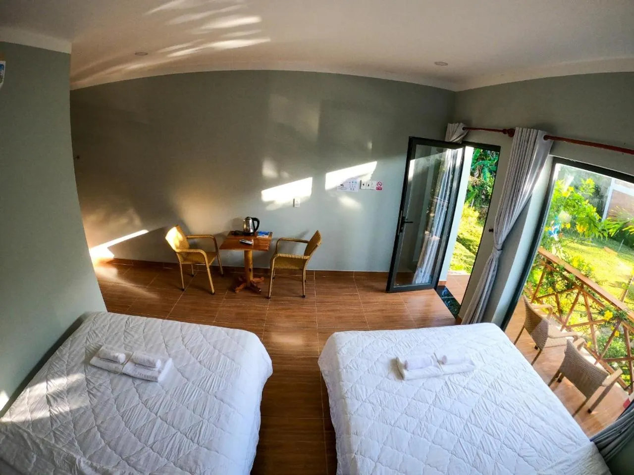 Bed in Phu Quoc Areca Garden Bungalow