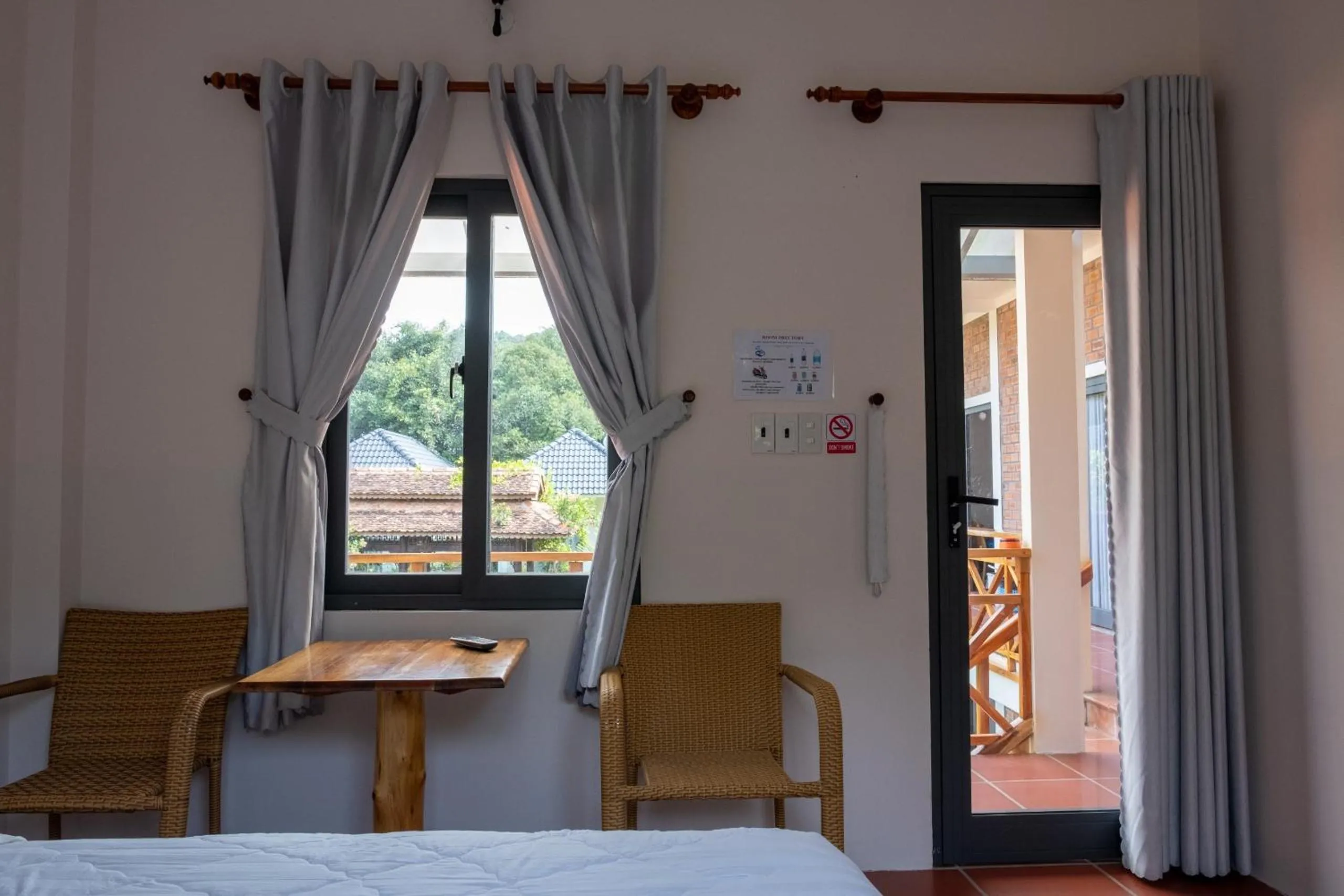 Bed in Phu Quoc Areca Garden Bungalow