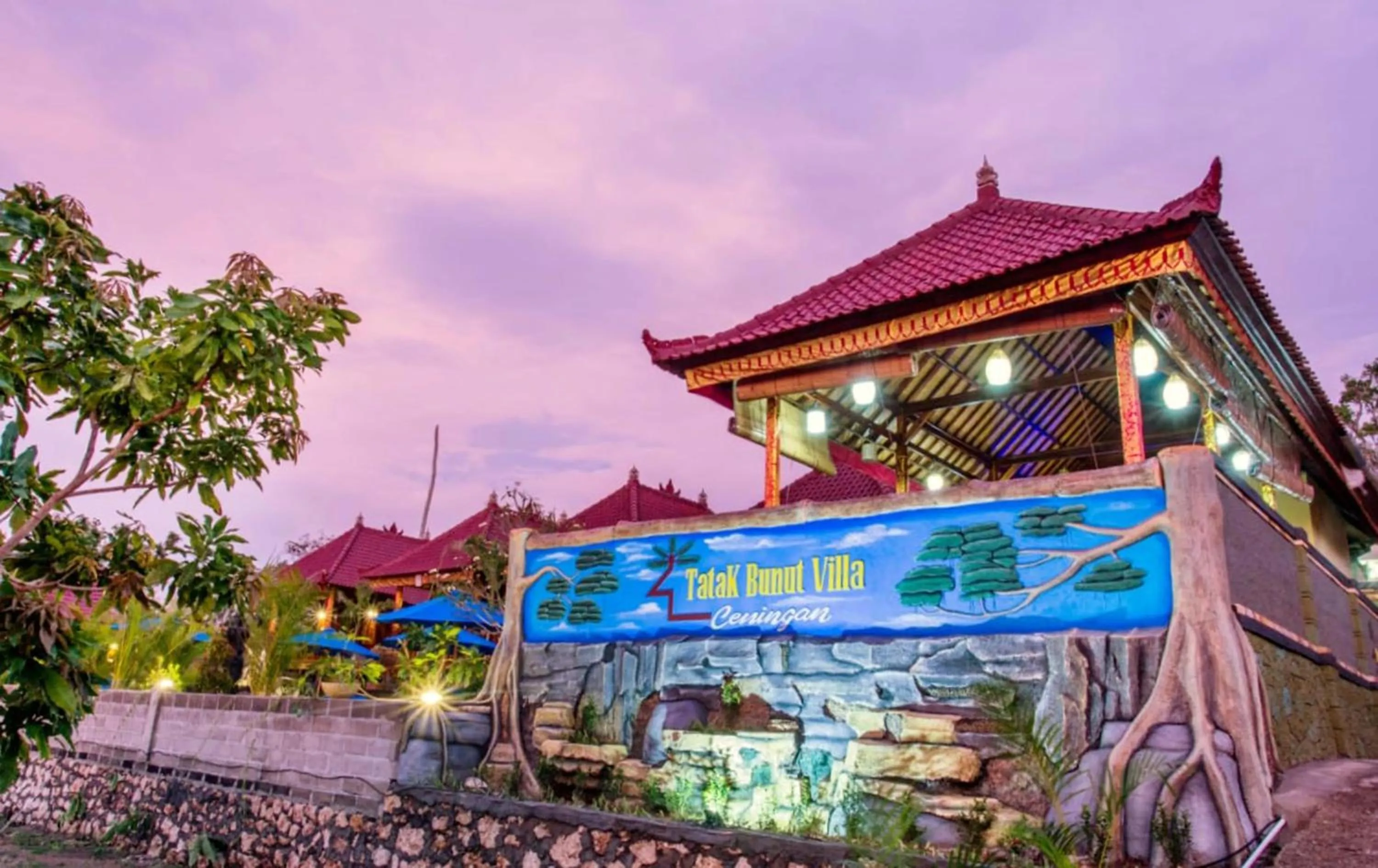 Property logo or sign in Tatak Bunut Villa Ceningan