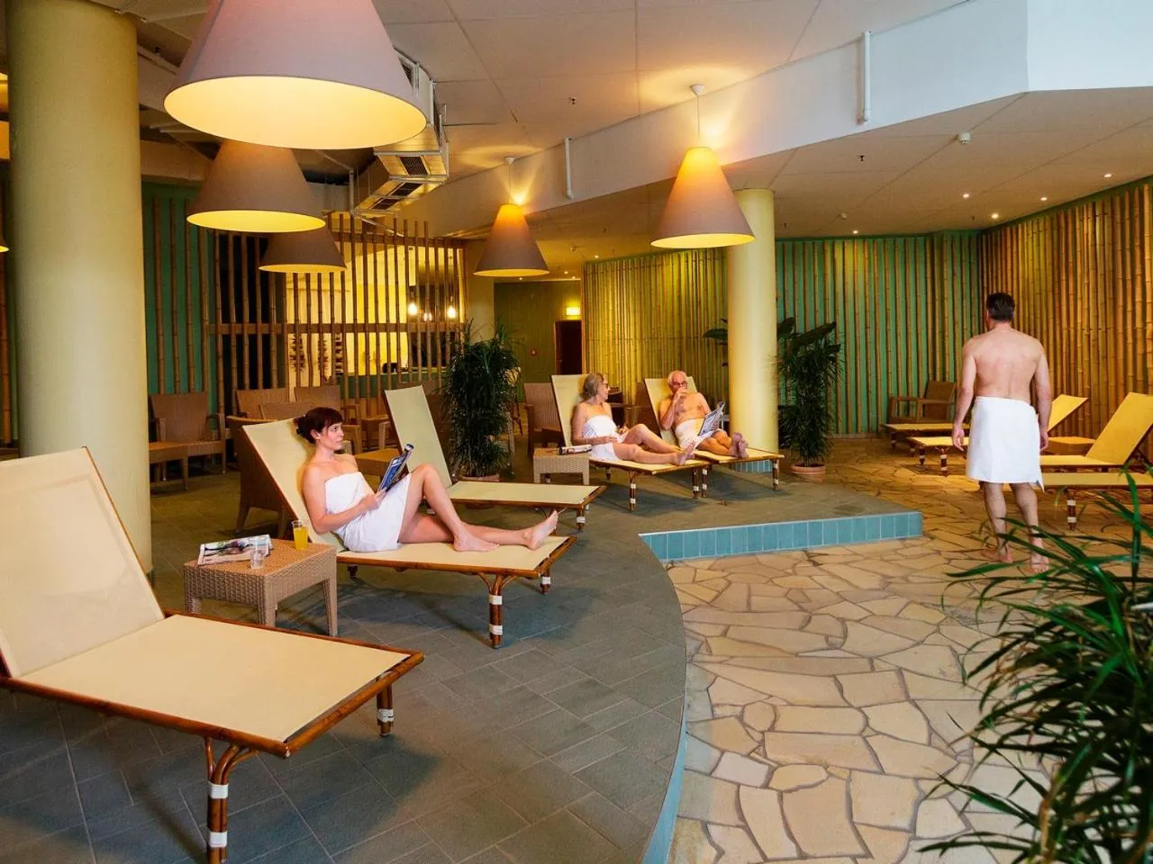 Spa and wellness centre/facilities in Hotel Nordseeküste by Center Parcs