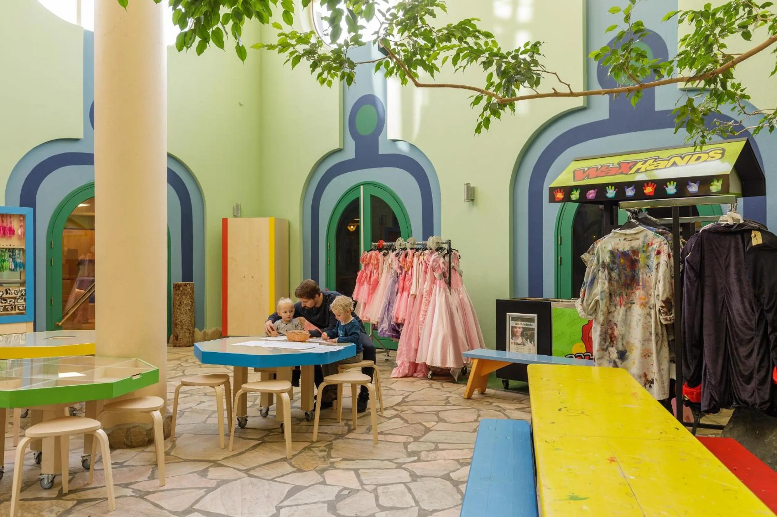 Children play ground in Hotel Hochsauerland by Center Parcs