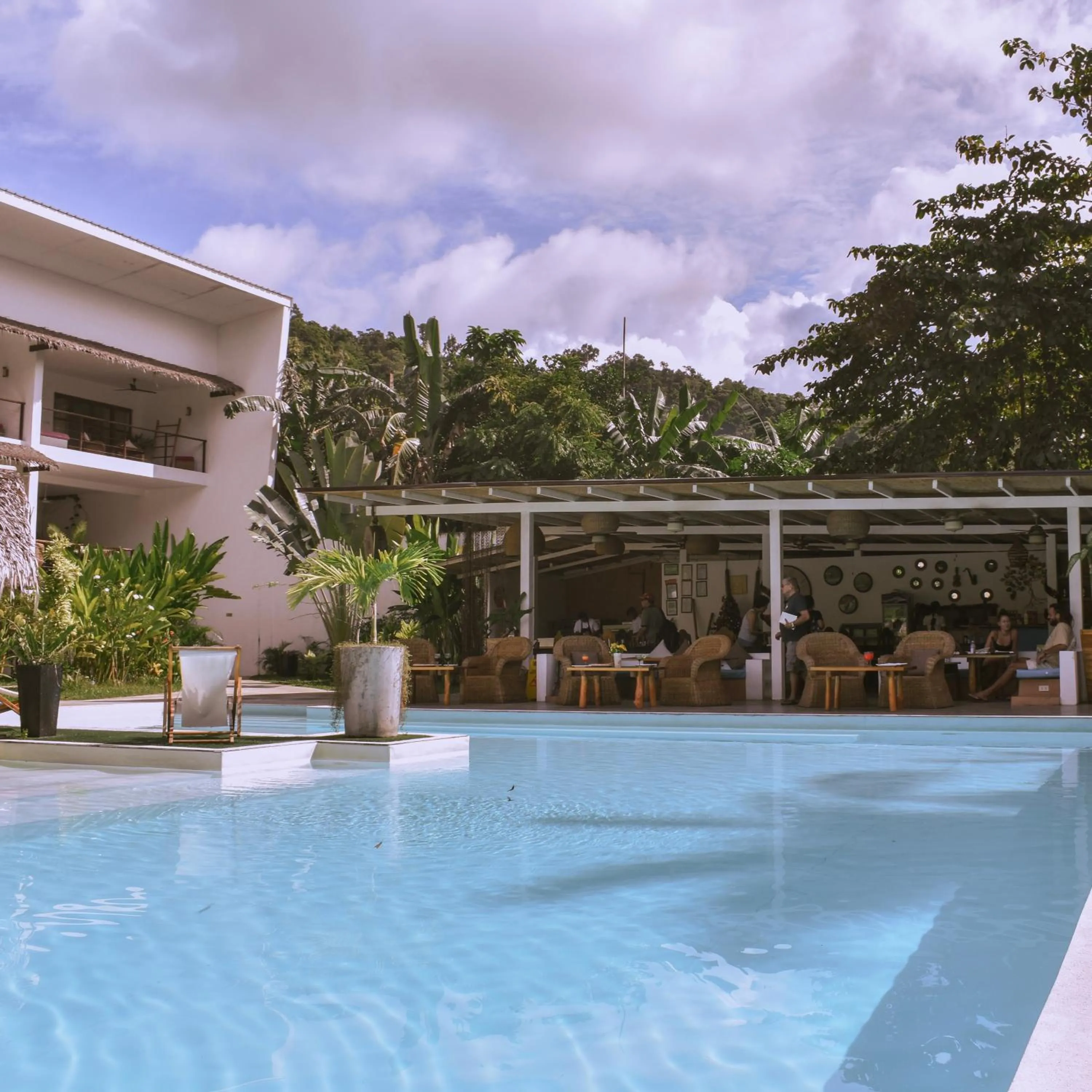 Property building in El Nido Moringa Resort