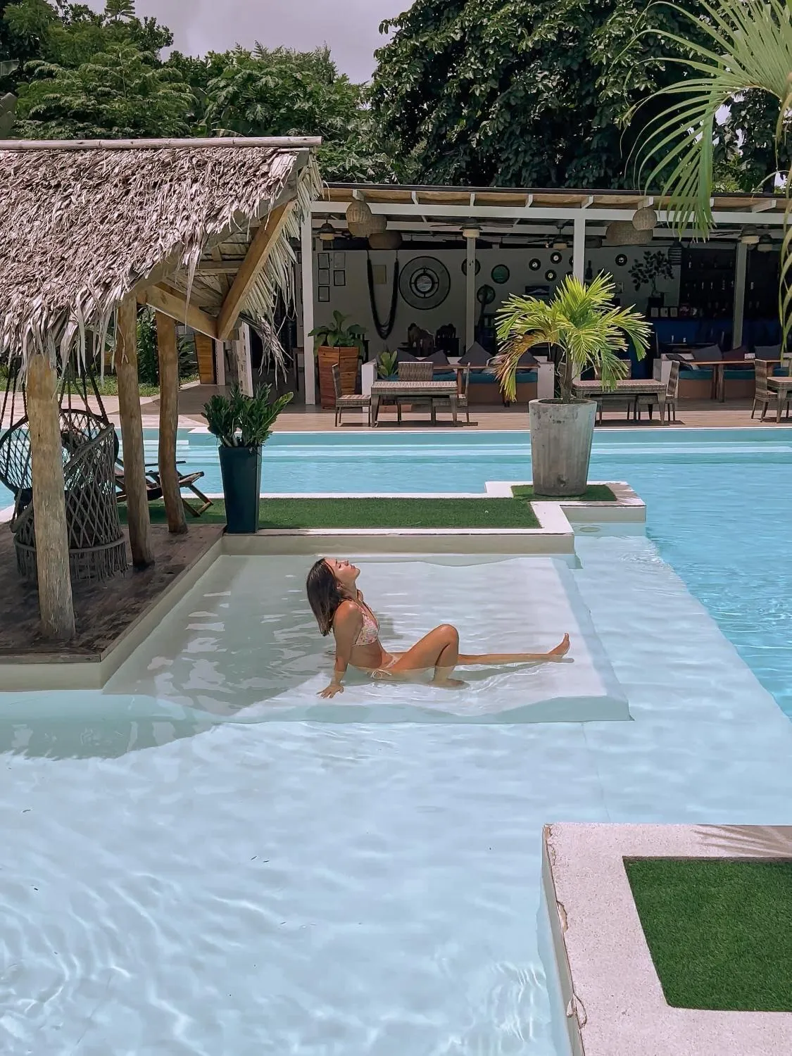 Pool view in El Nido Moringa Resort