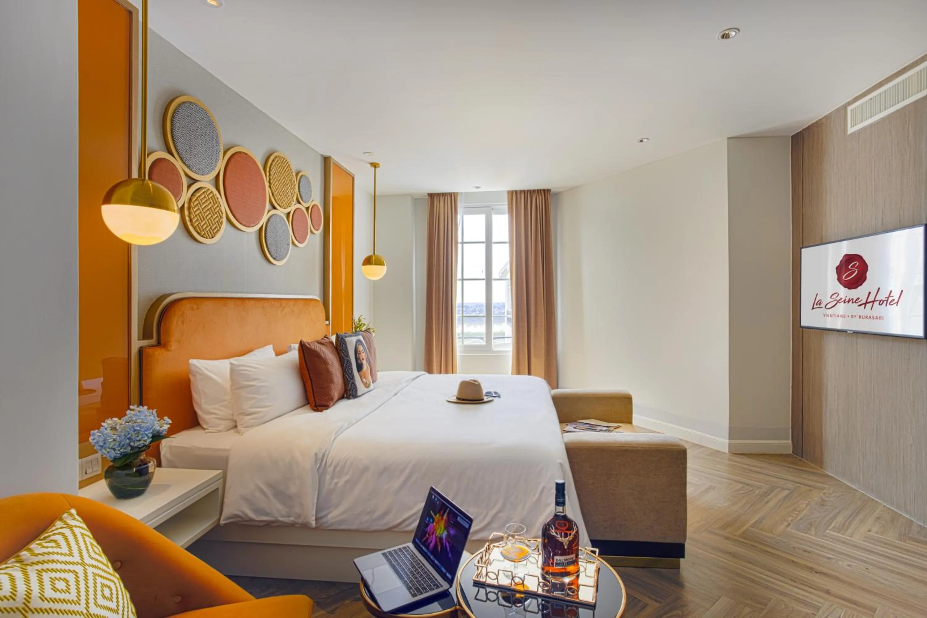 Bed in La Seine Boutique Hotel