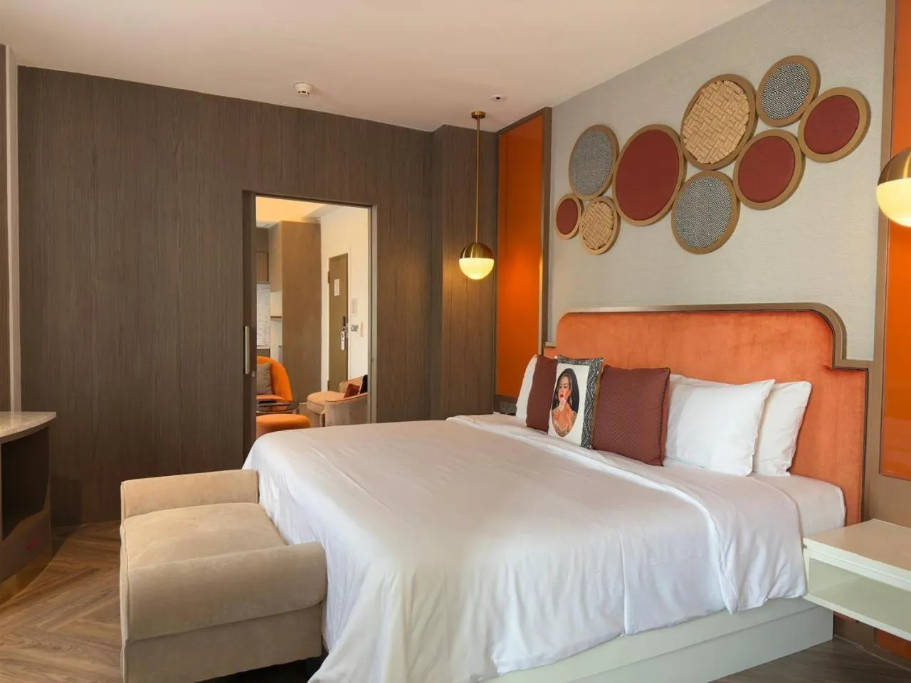 Bed in La Seine Boutique Hotel