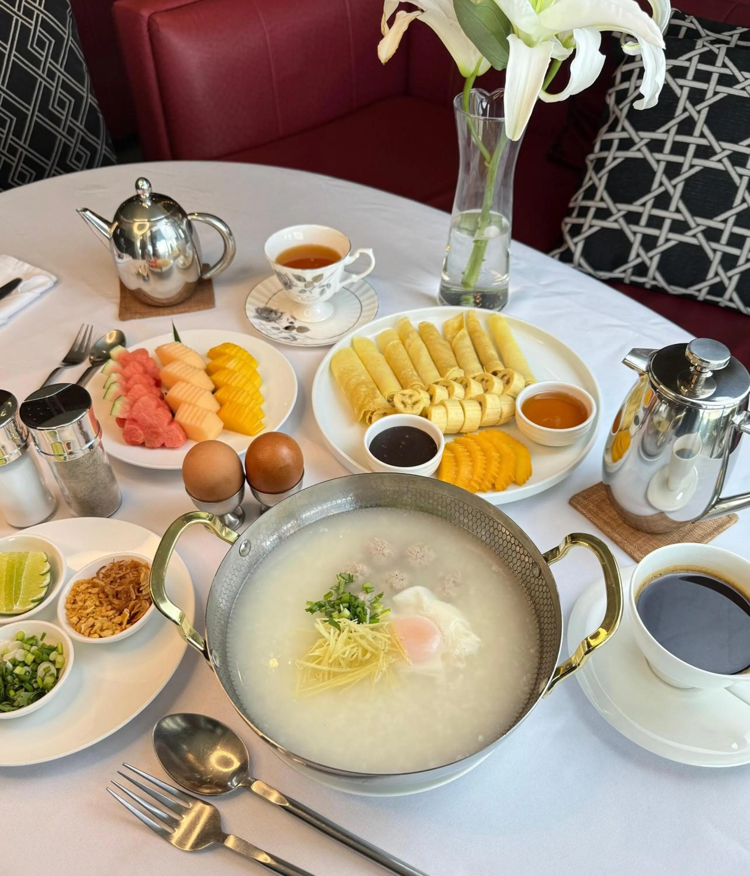 Breakfast in La Seine Boutique Hotel