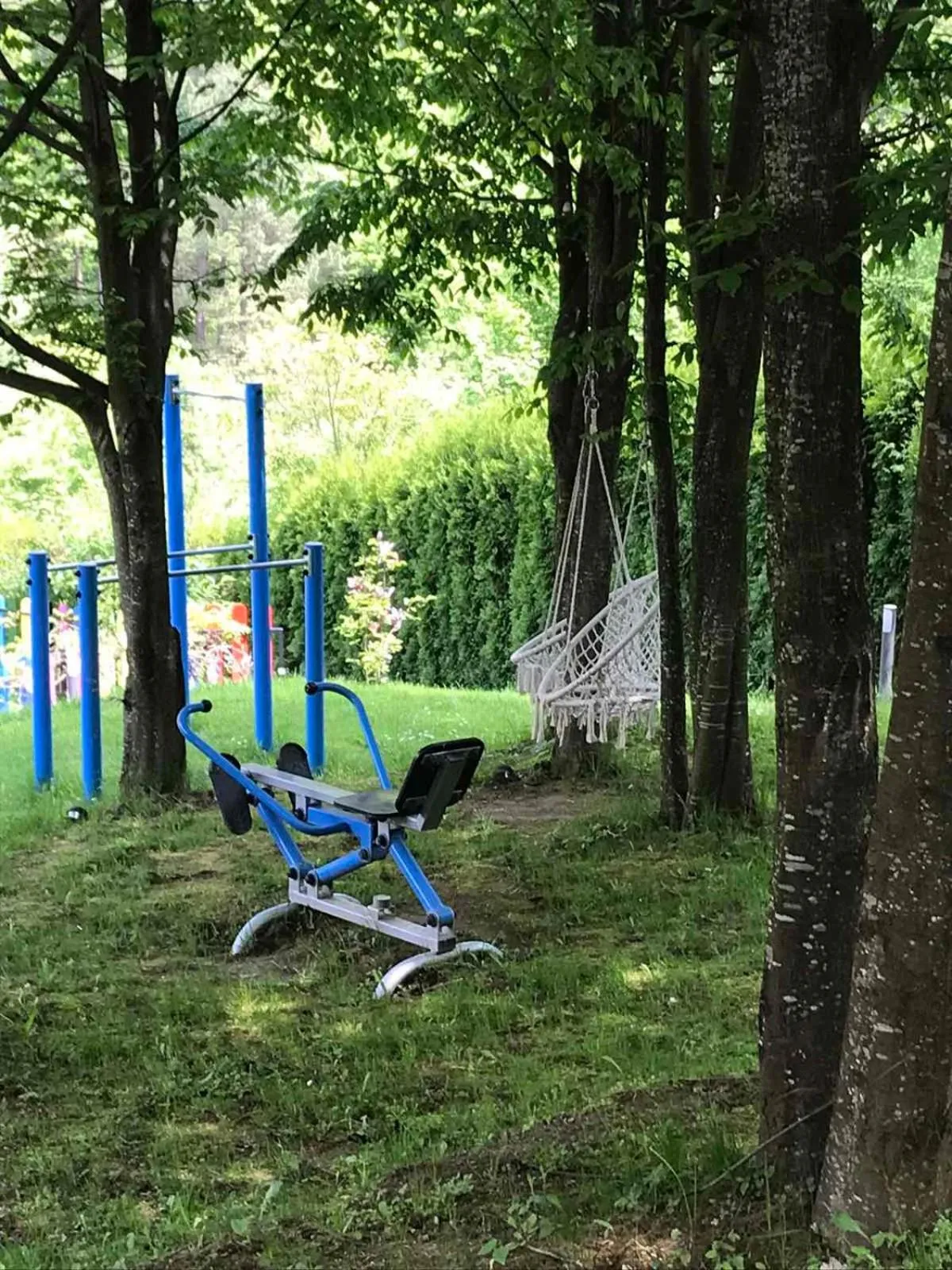 Garden view in Park Hotel Fairy