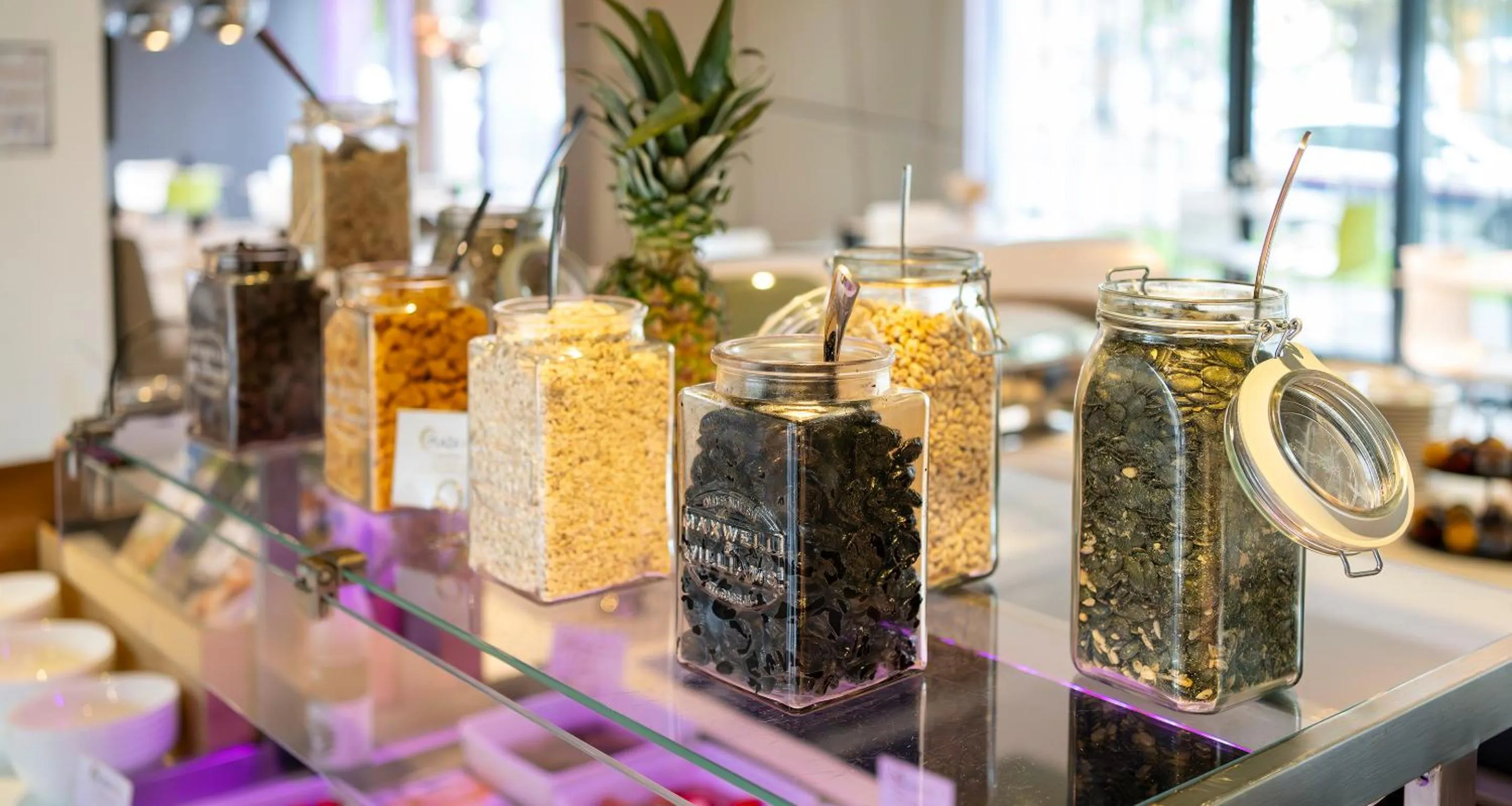 Buffet breakfast in PLAZA INN Graz