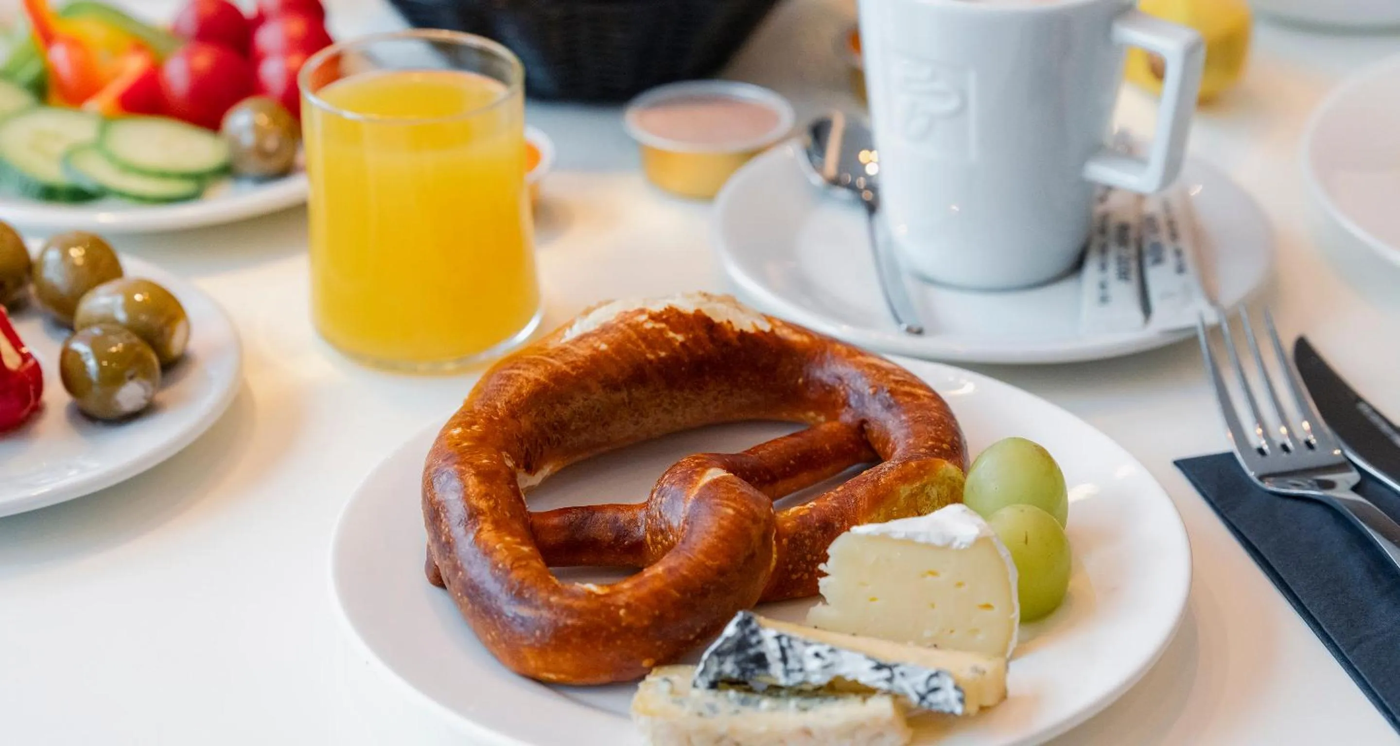 Breakfast in PLAZA INN Graz