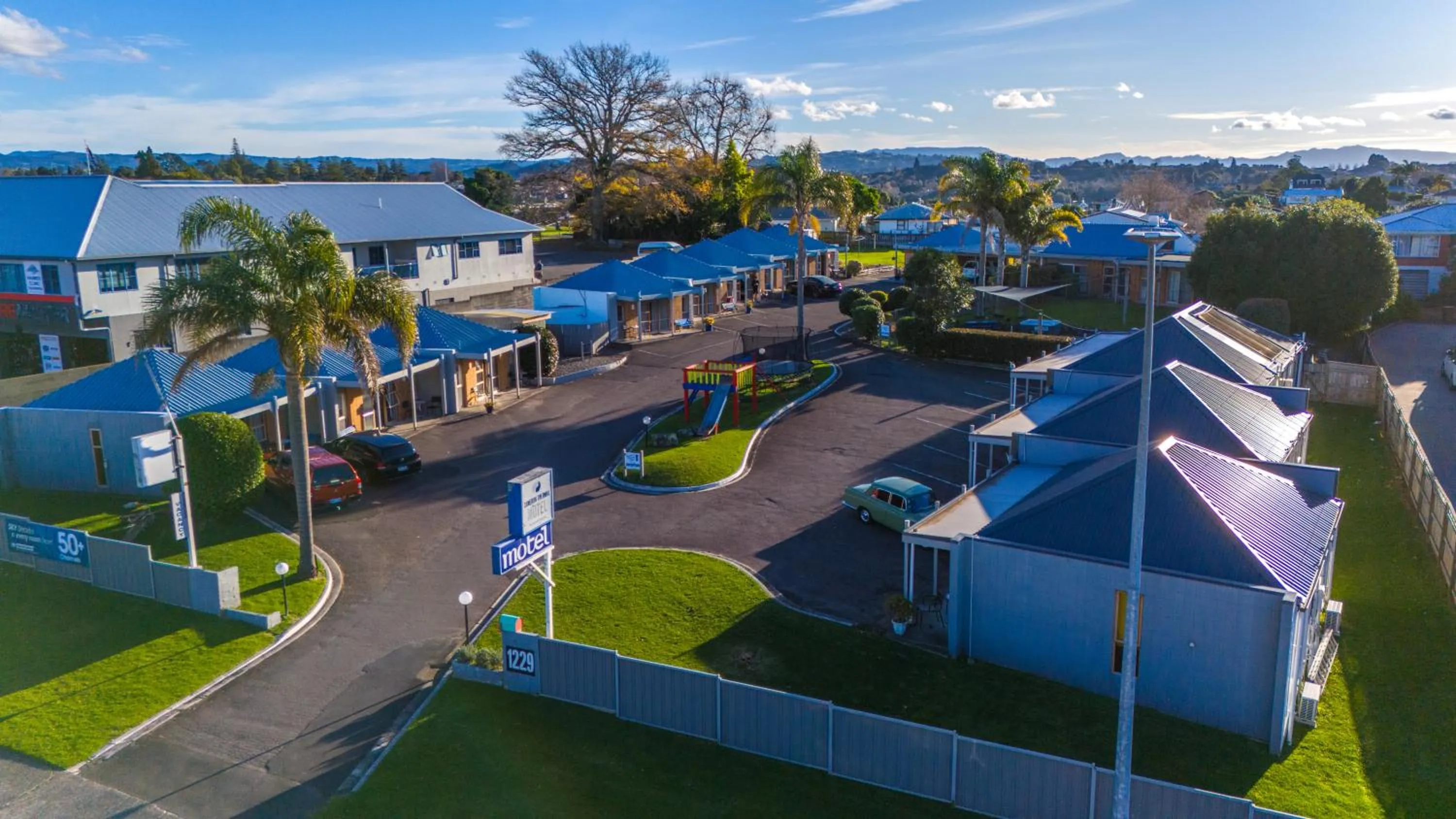 Property building in Cameron Road Motel