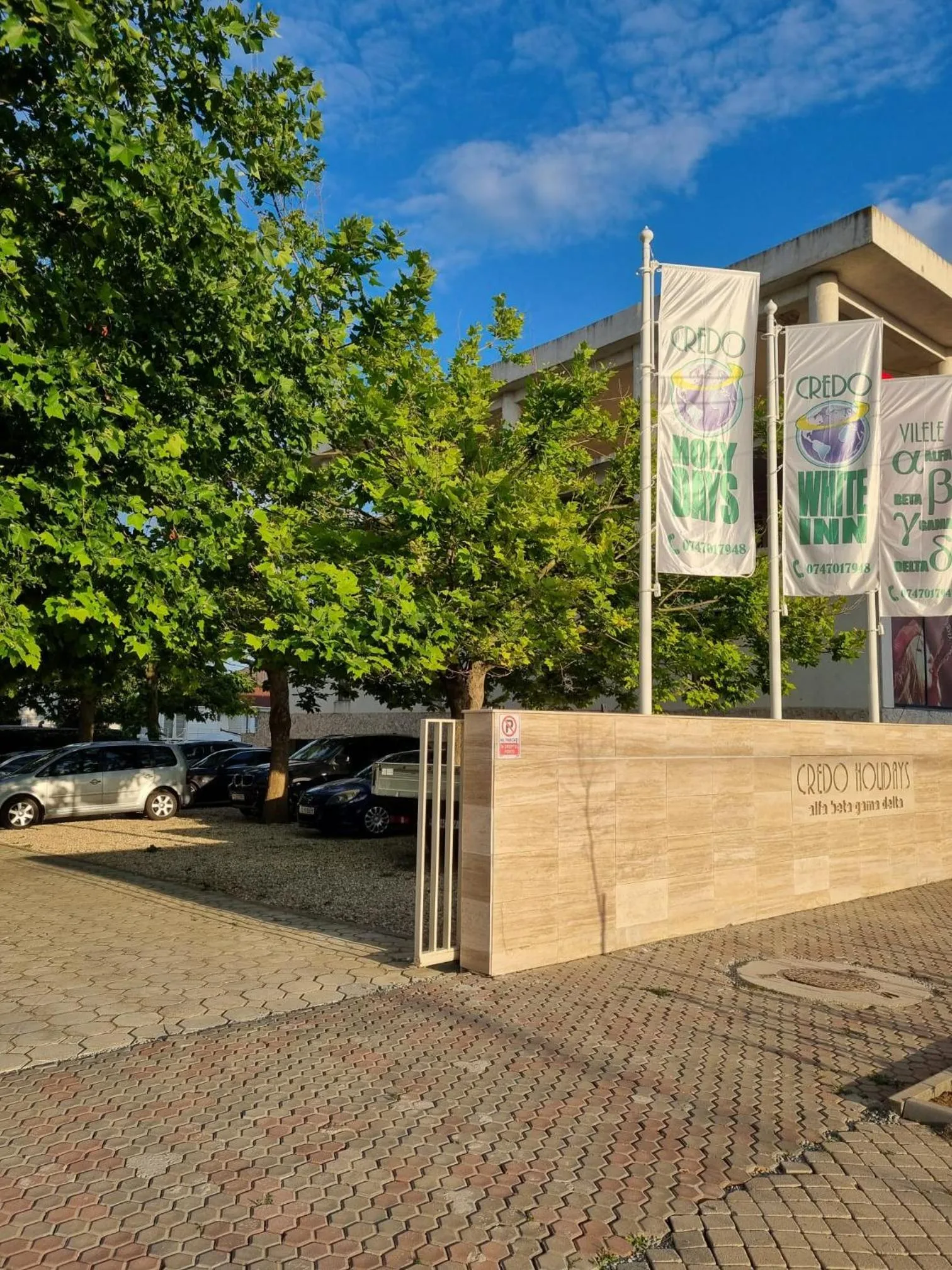 Property building in Hostel White Inn