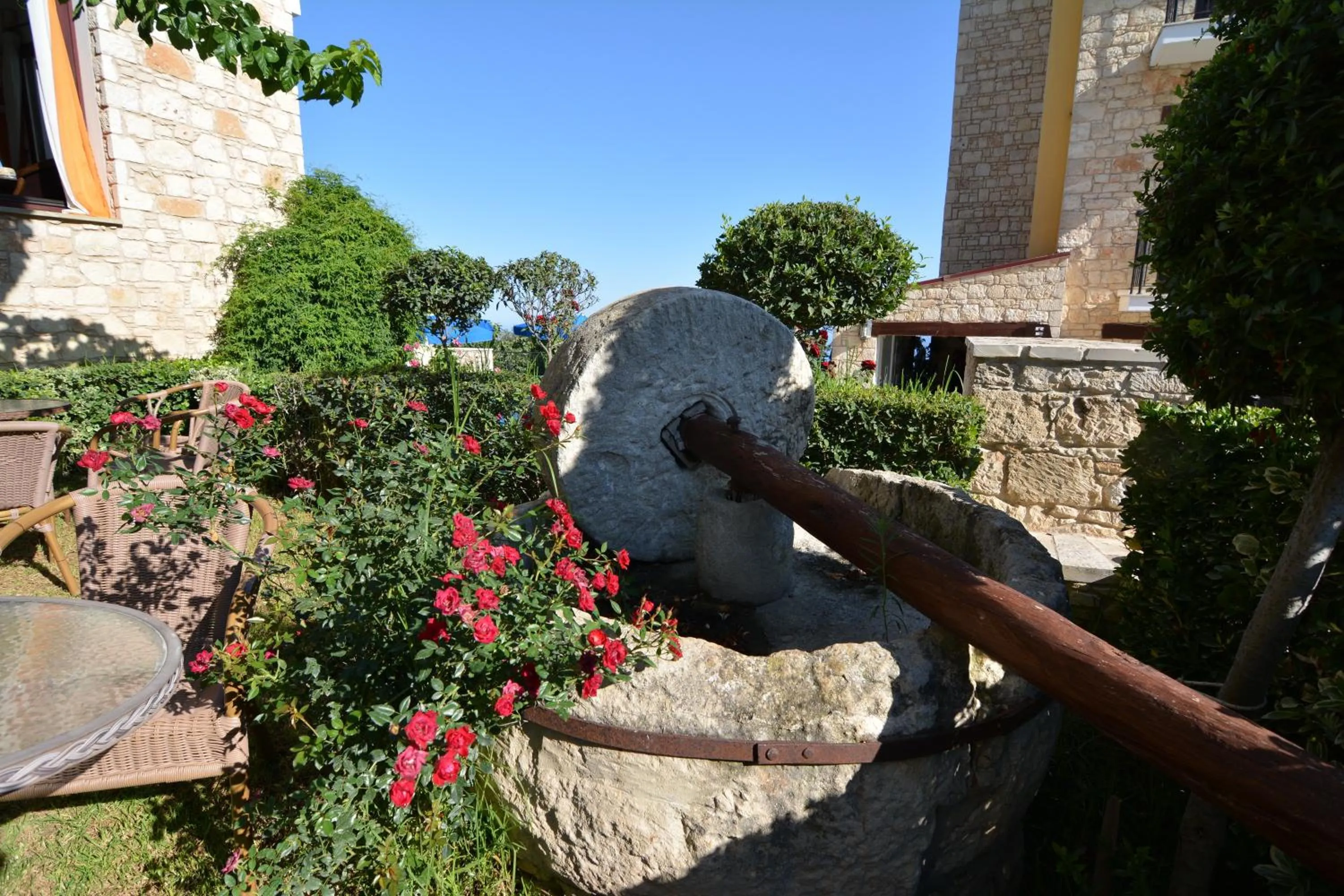 Garden view in Palates Hotel