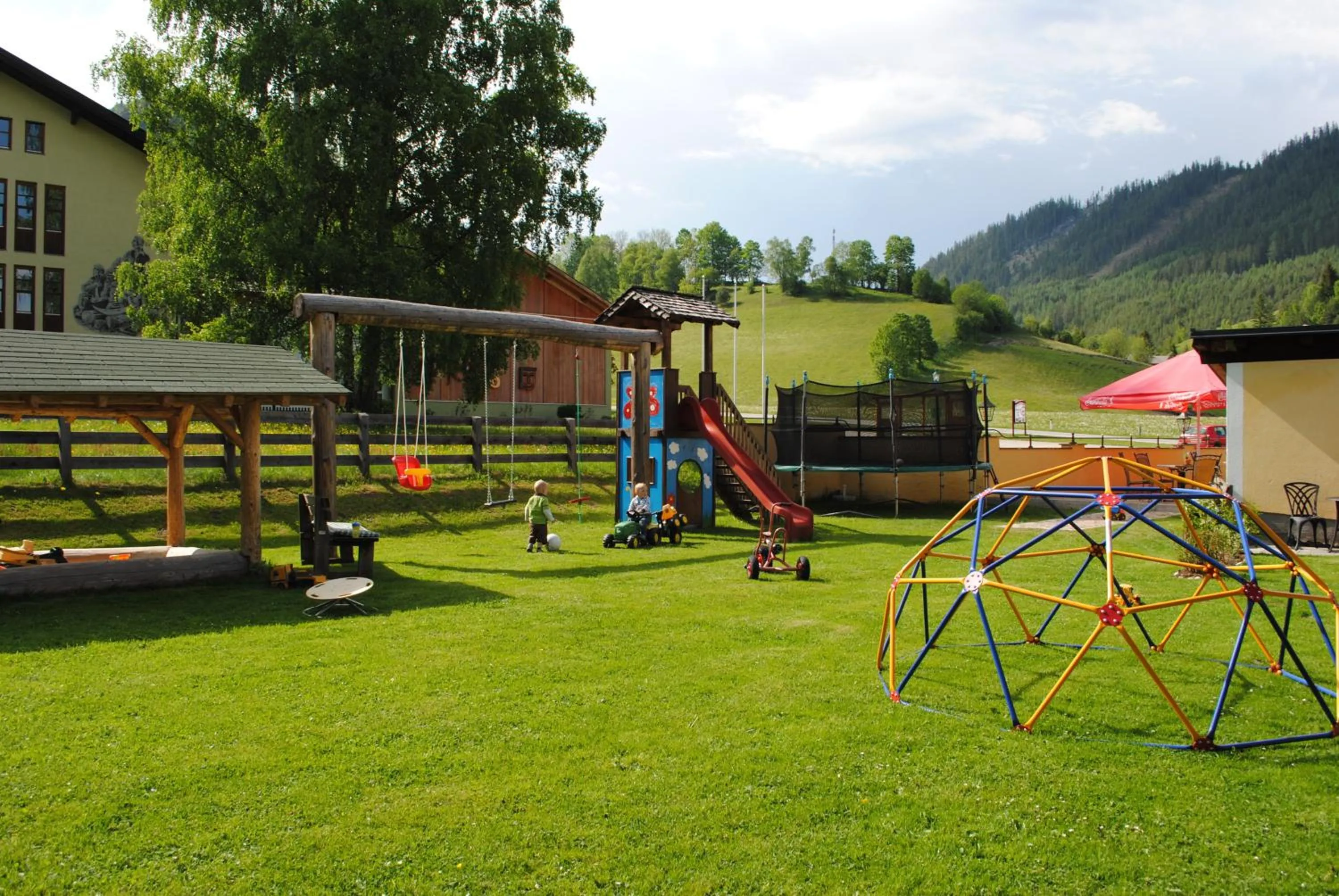 Children play ground in FORSTAUERWiRT Hotel & Restaurant