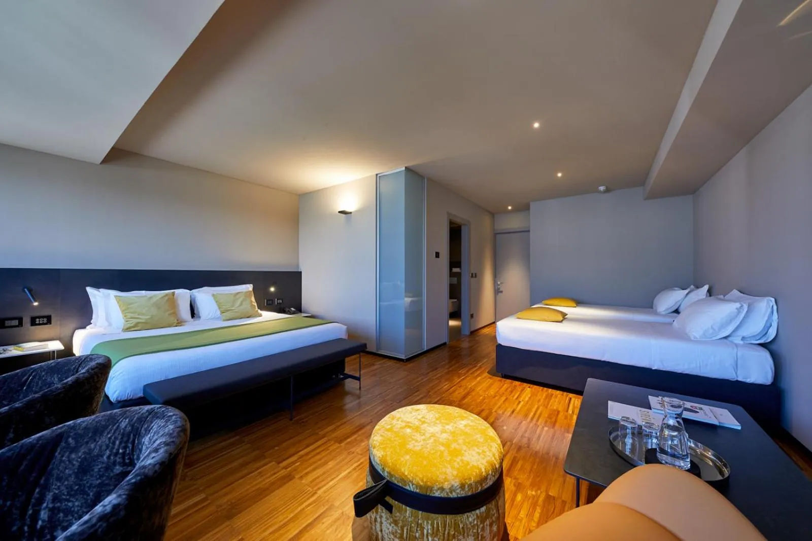 Bedroom, Bed in Delparco Hotel