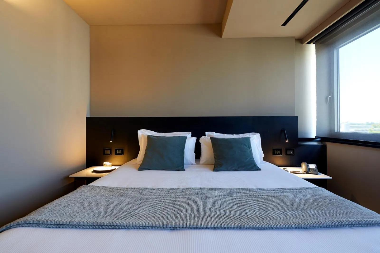 Bed in Delparco Hotel