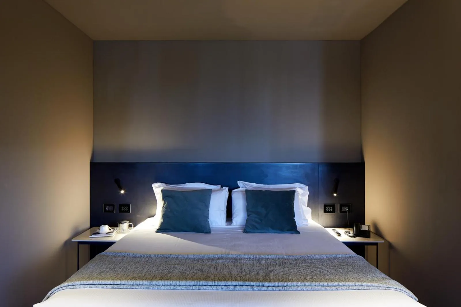 Bed in Delparco Hotel