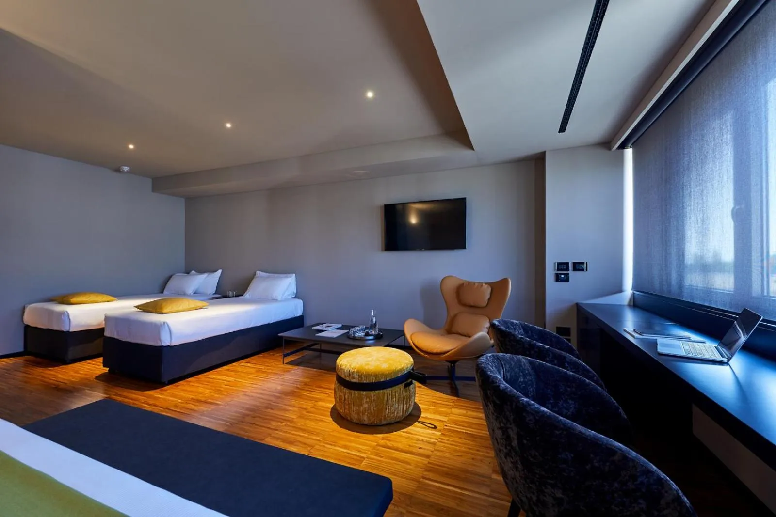 Bedroom, Bed in Delparco Hotel