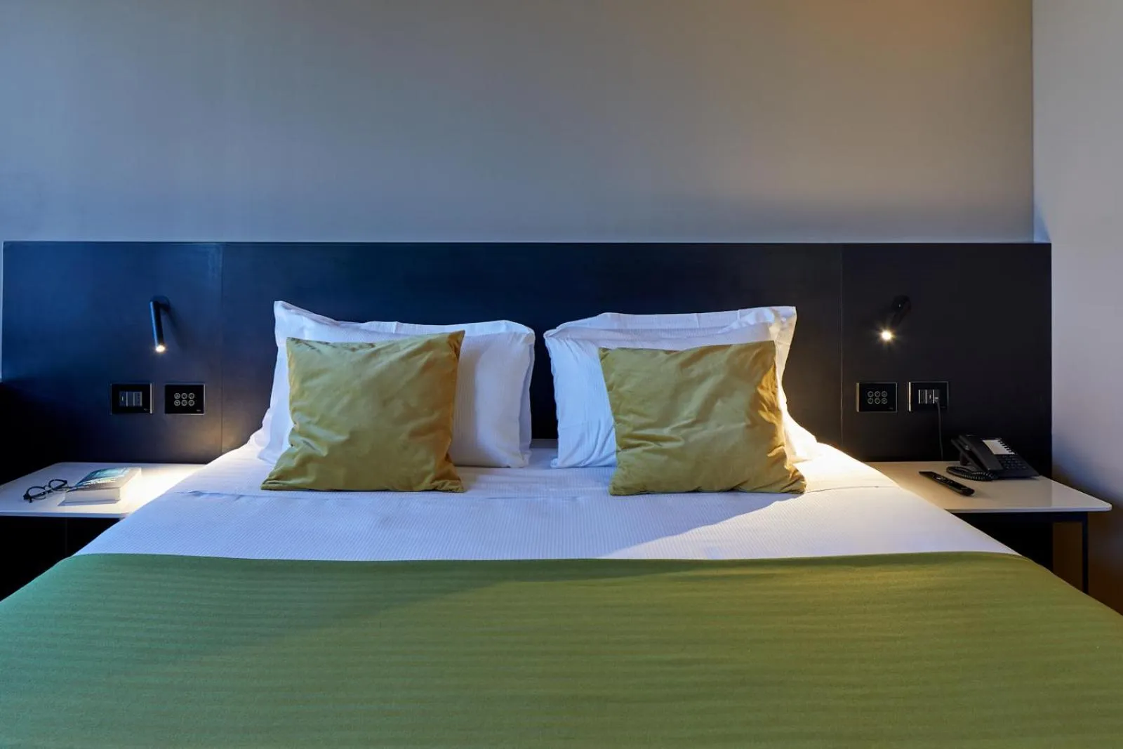Bed in Delparco Hotel