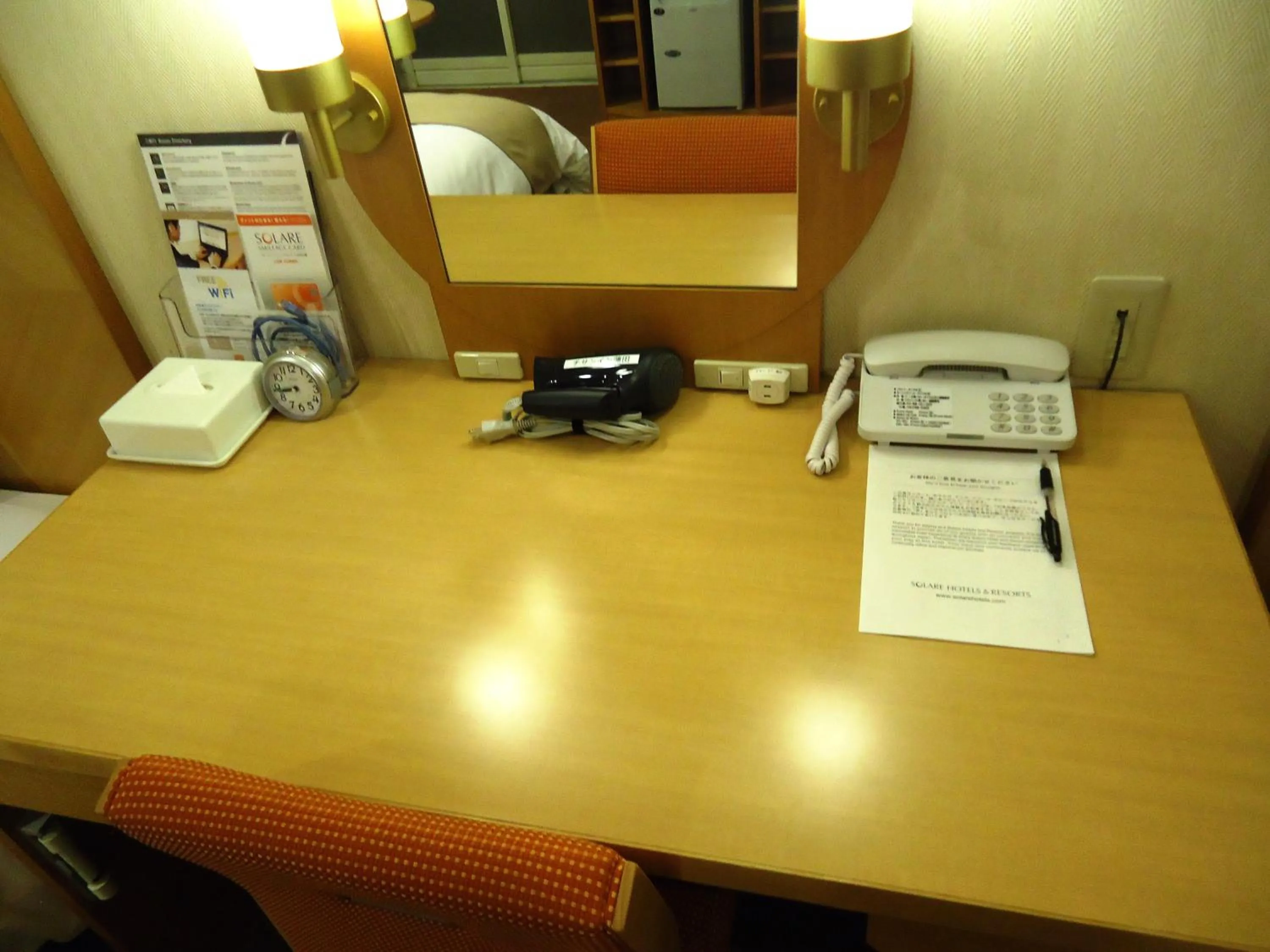 Decorative detail in Chisun Inn Keikyu Kamata