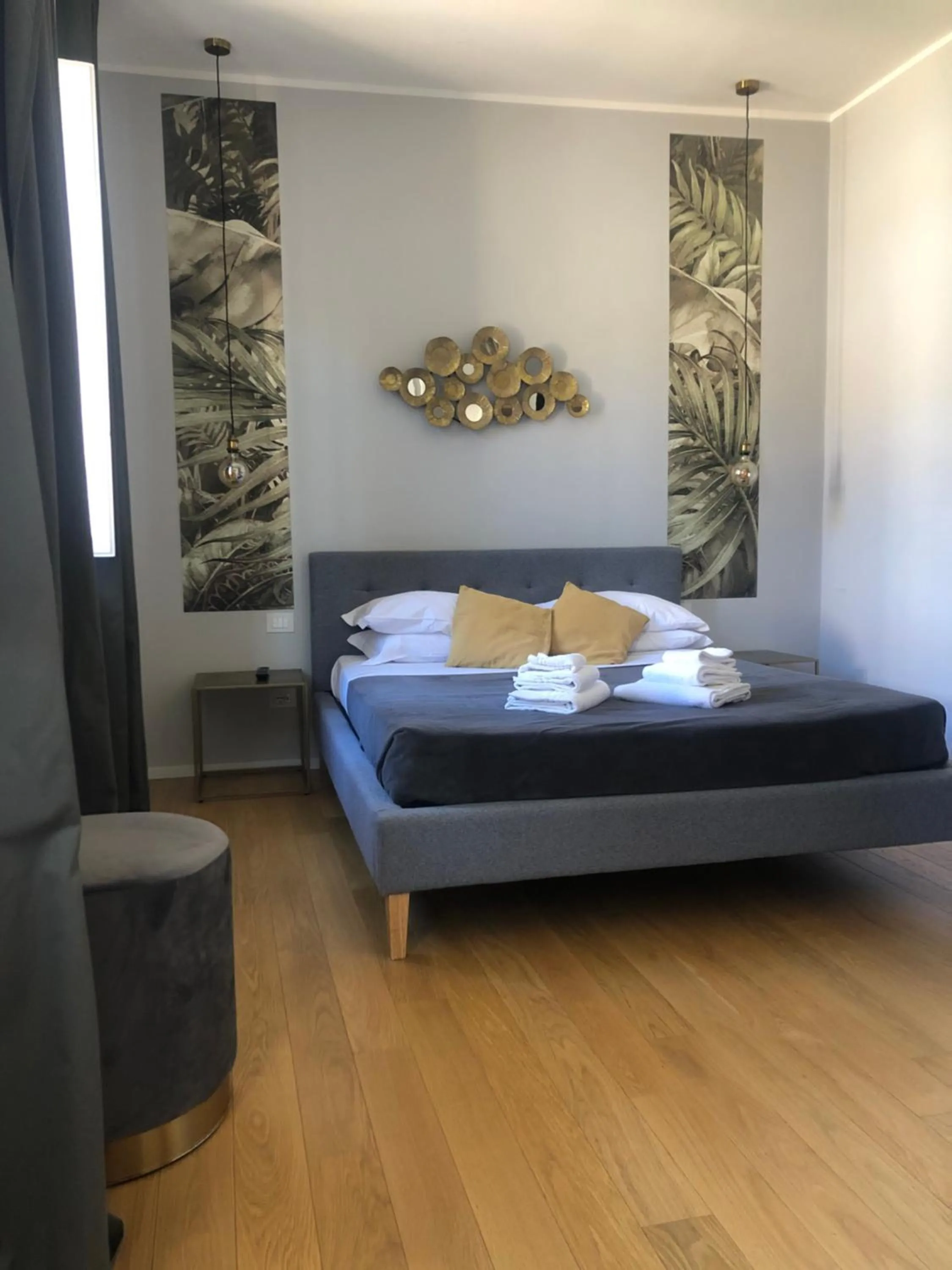 Bed in Belsiana Luxury Apartment