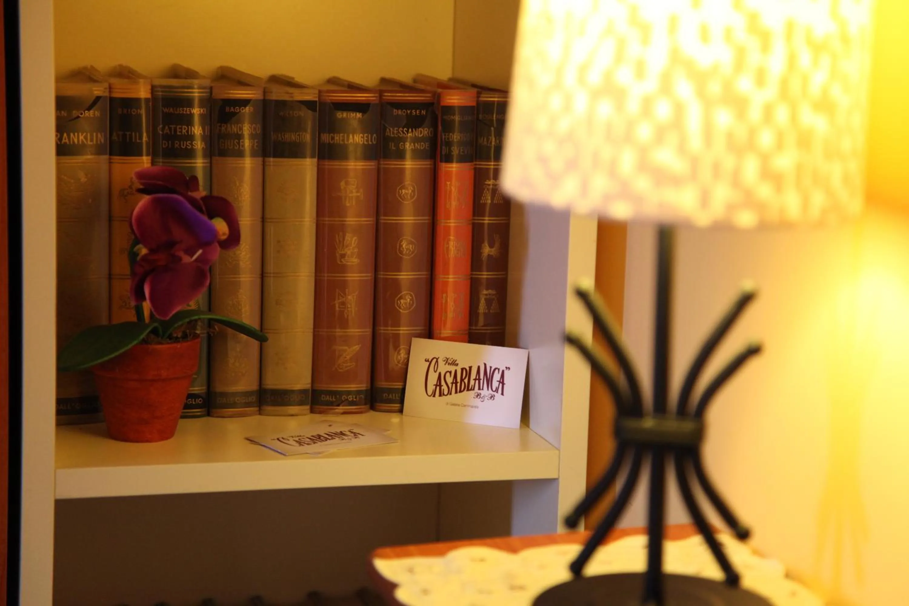 Decorative detail in B&B Villa Casablanca