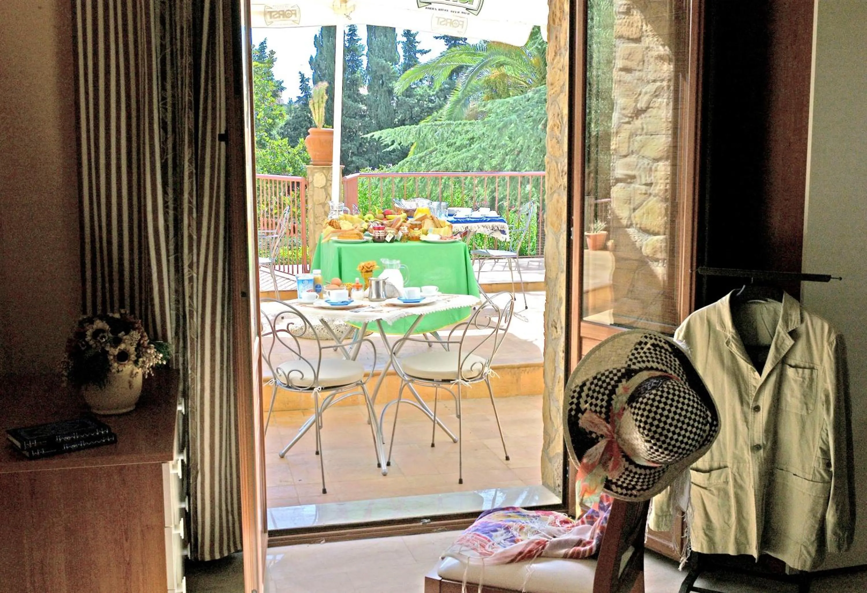 Balcony/Terrace in B&B Villa Casablanca