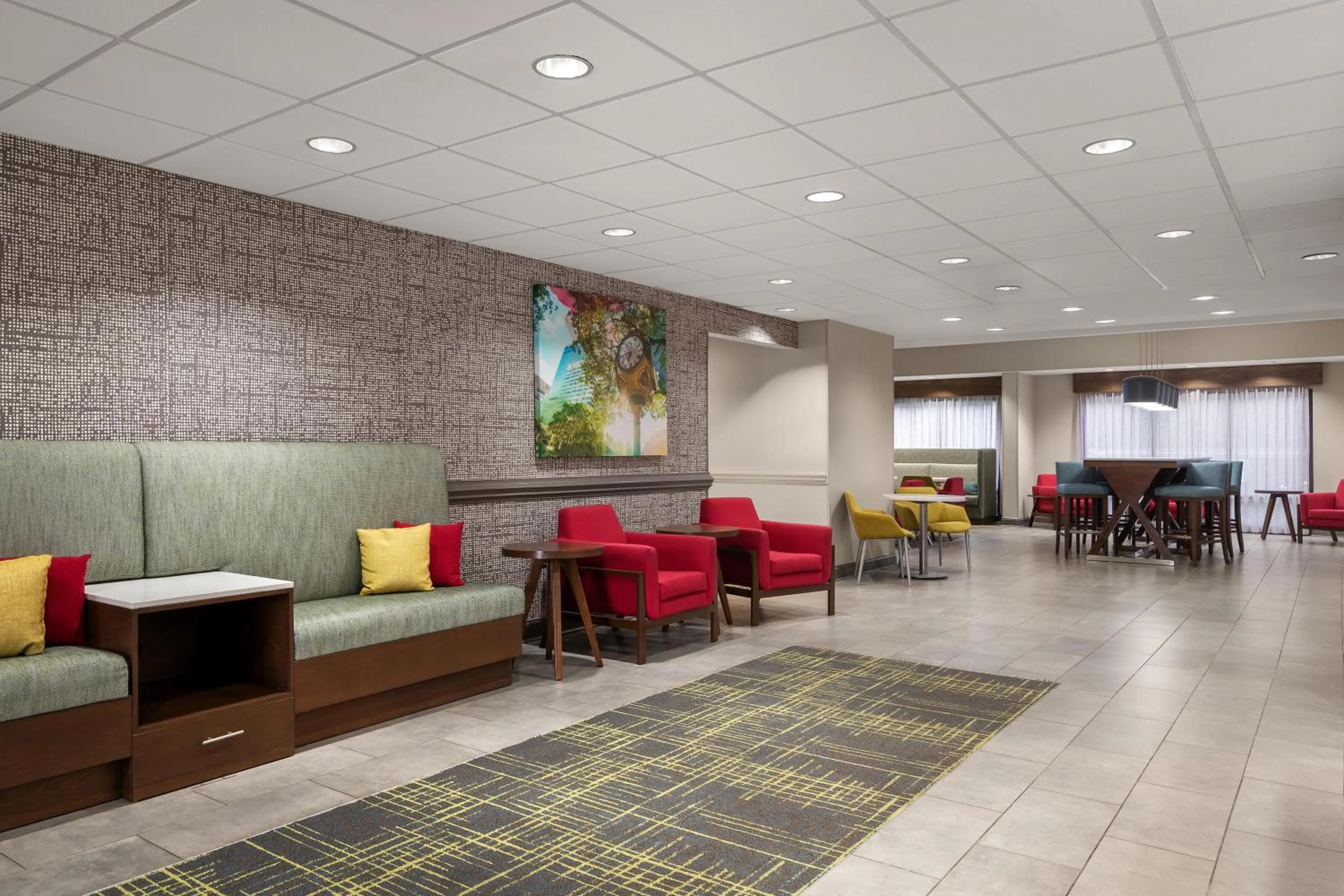 Lobby or reception in Hampton Inn Columbia Northeast-Fort Jackson Area