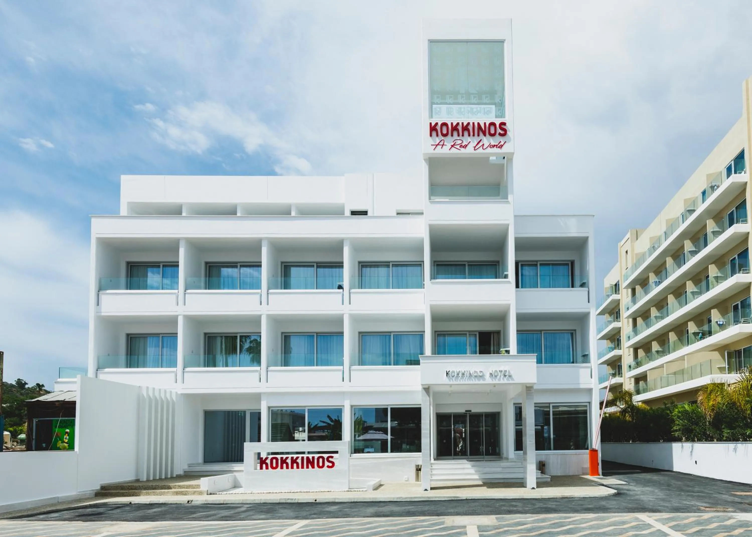 Property building in Kokkinos Boutique Hotel