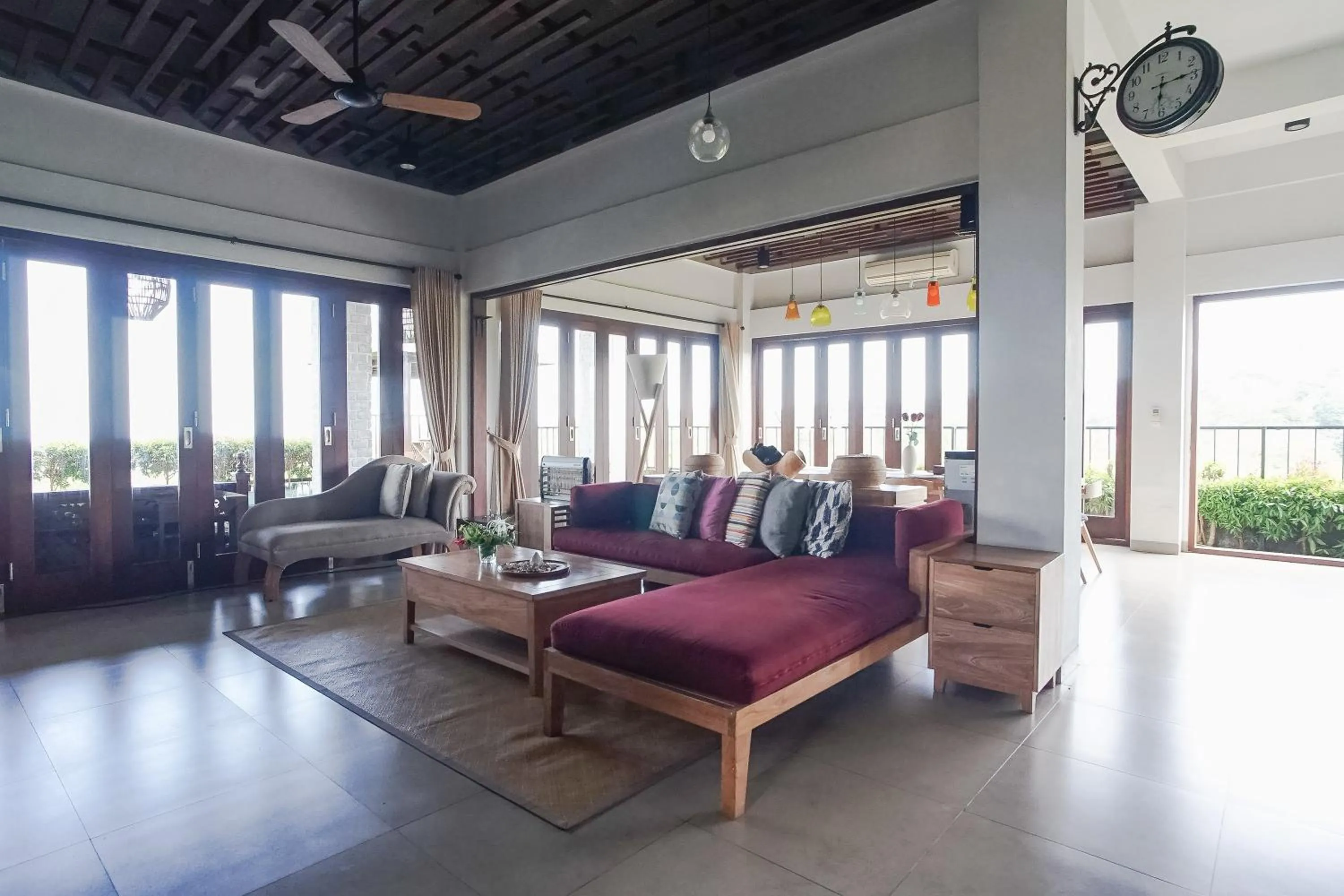 Living room in The Ocean Views Luxury Villas & Apartment