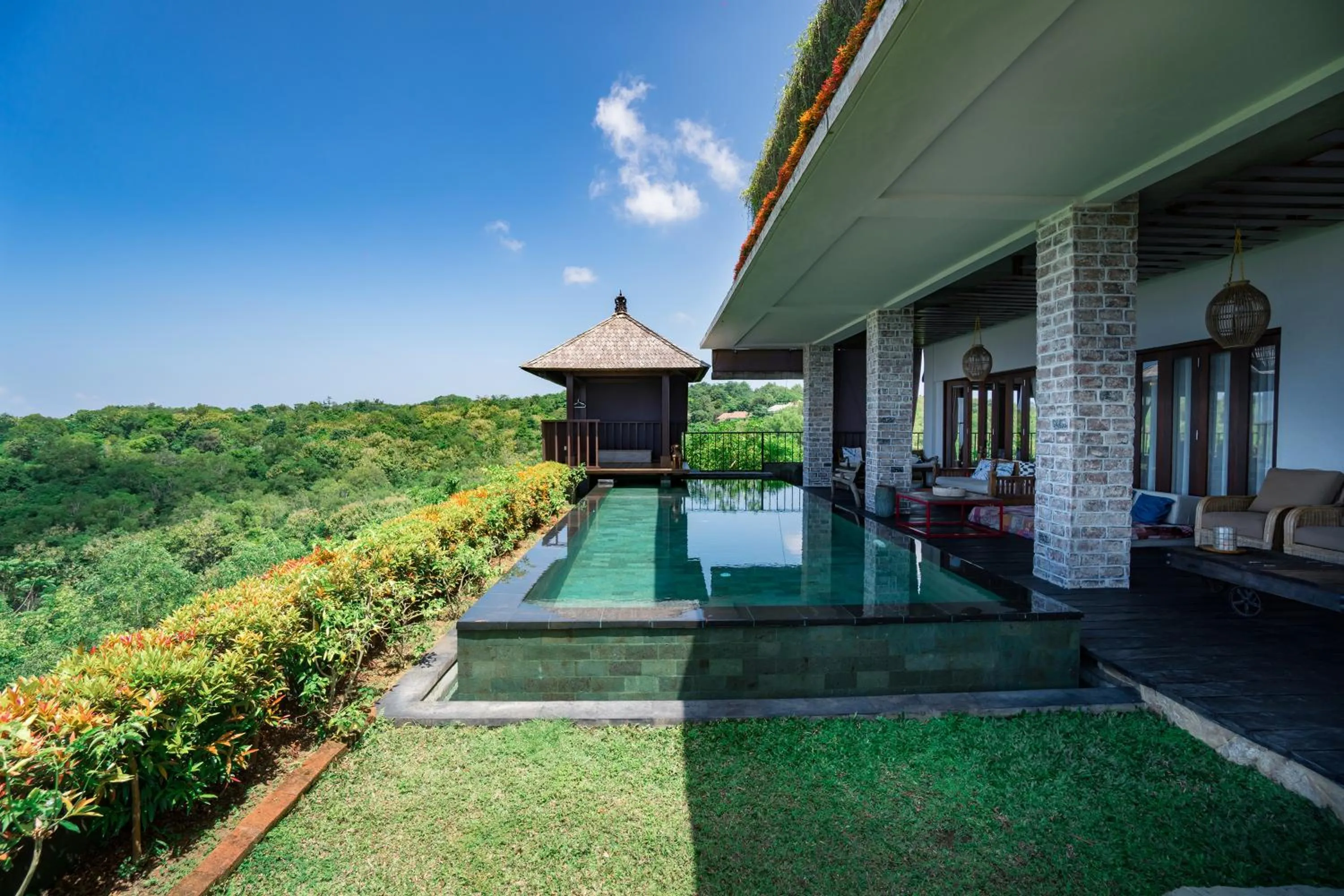 Pool view in The Ocean Views Luxury Villas & Apartment
