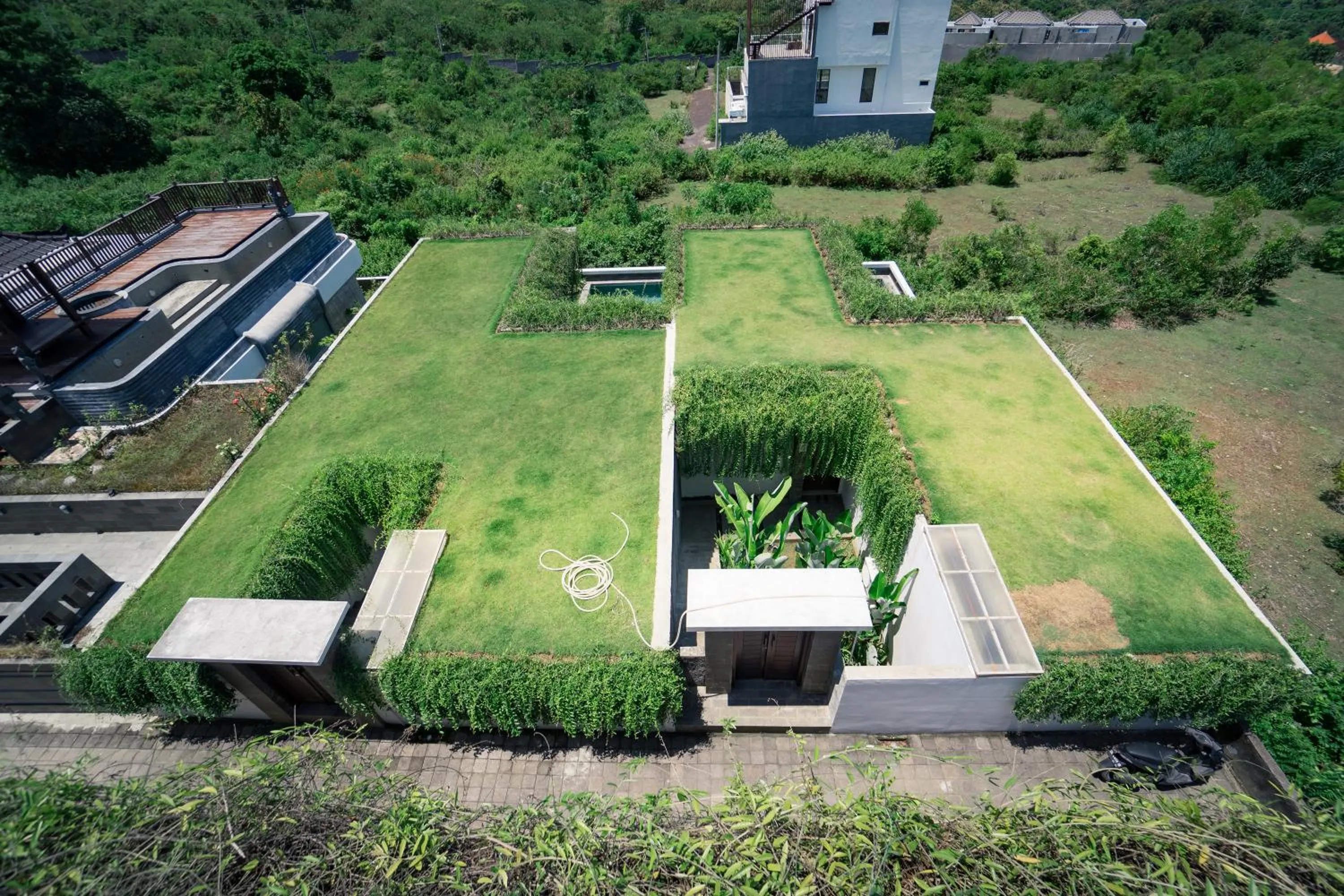Garden view in The Ocean Views Luxury Villas & Apartment