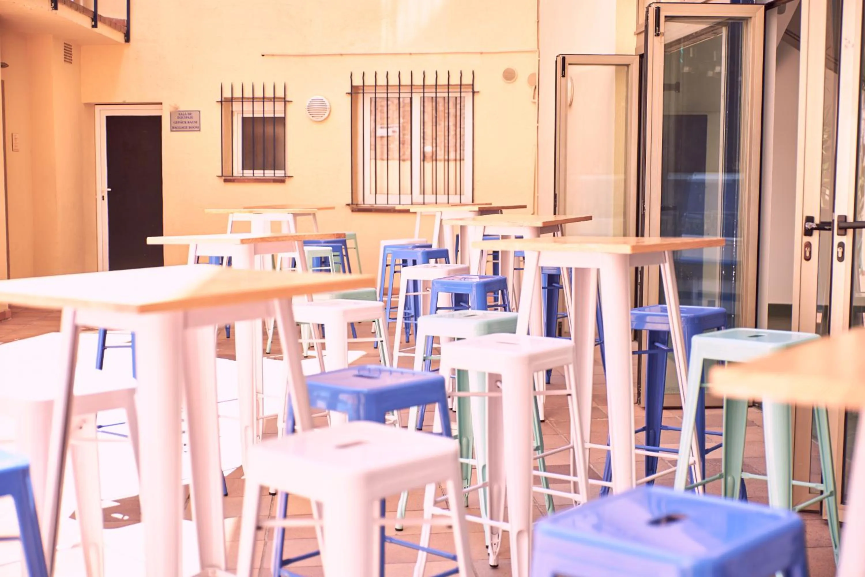 Patio in Hotel Caribe