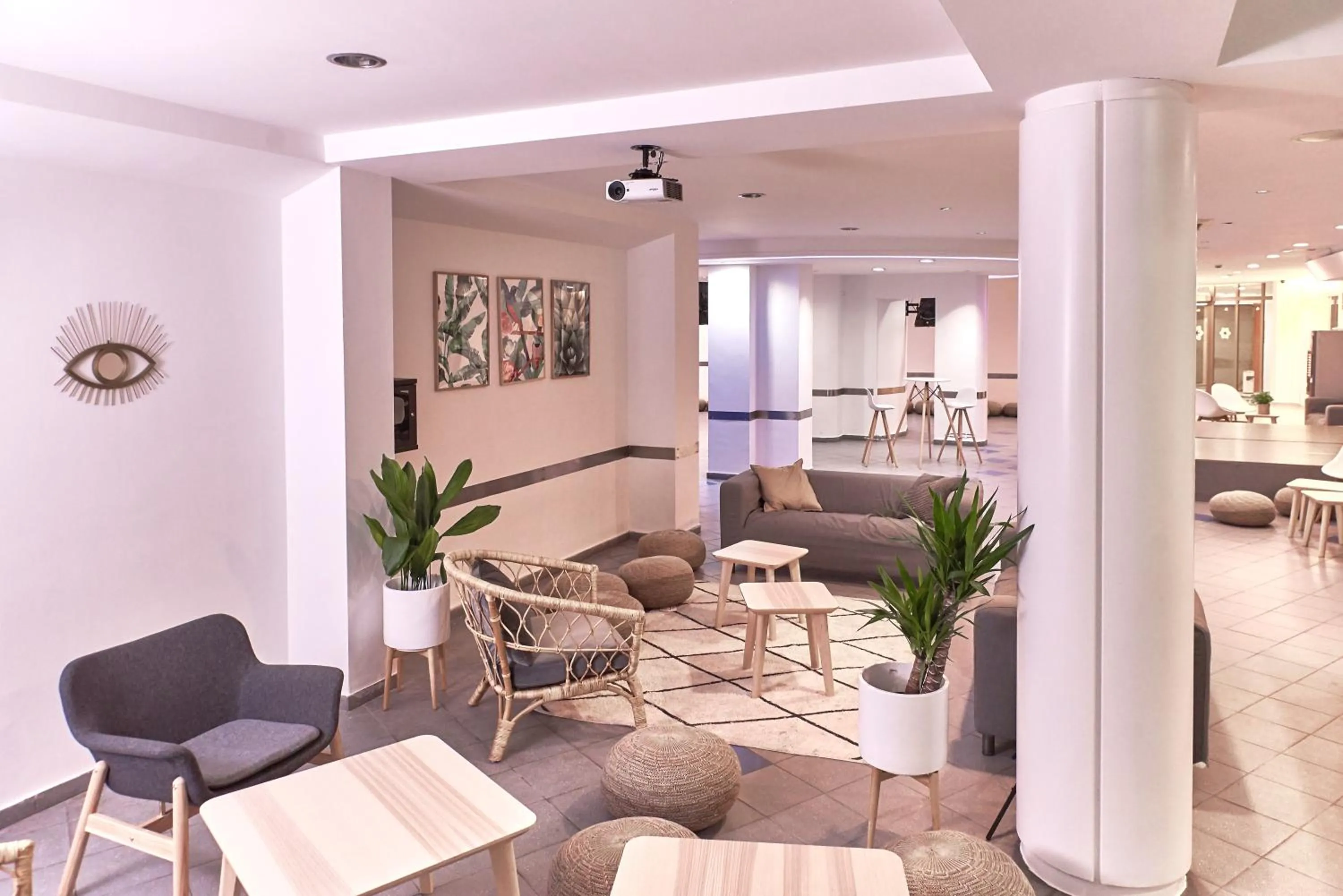 Living room in Hotel Caribe